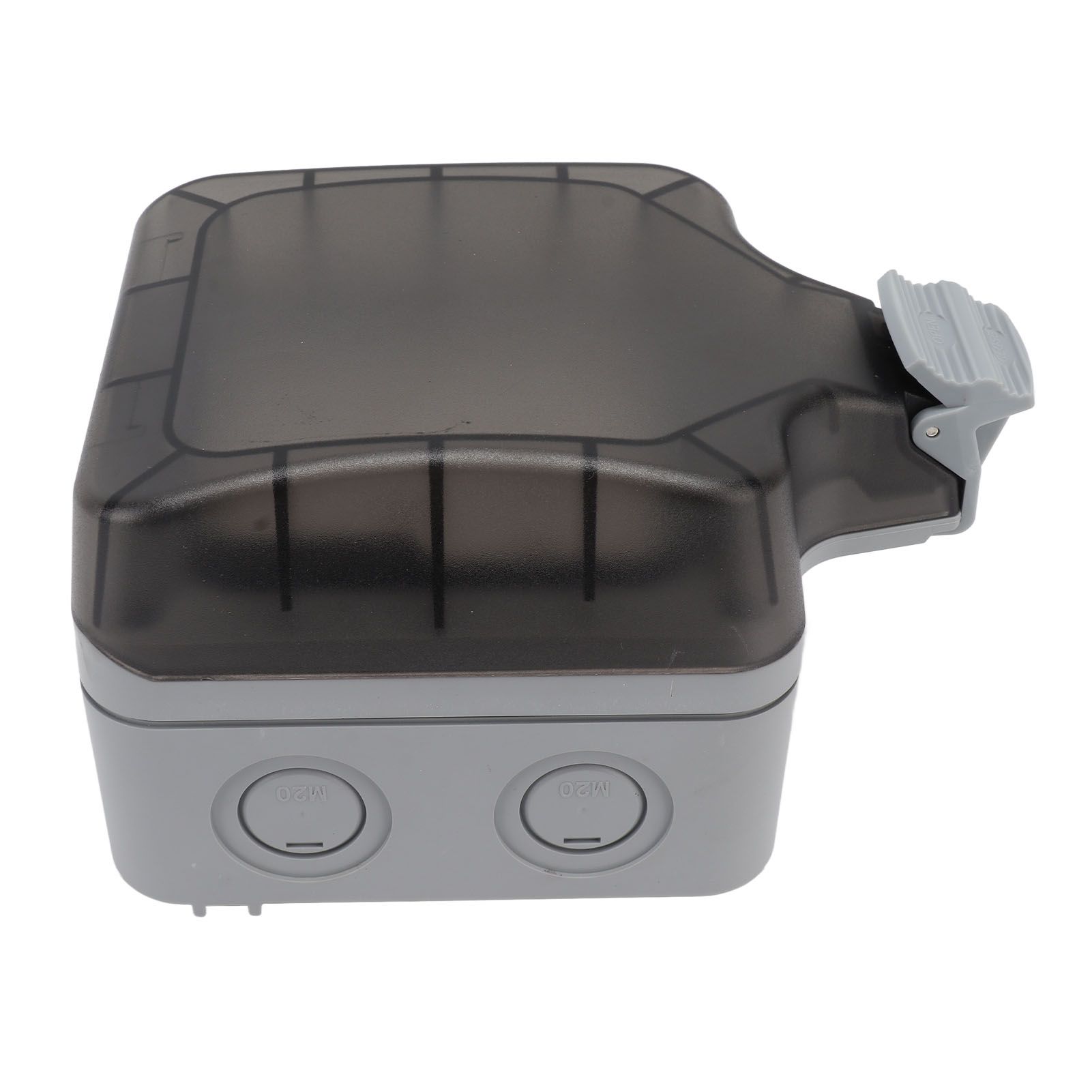 IP66 Outdoor Waterproof Switch Socket Box Surface Mounted Splashproof Dustproof Charging UK Socket 250V - Image 8
