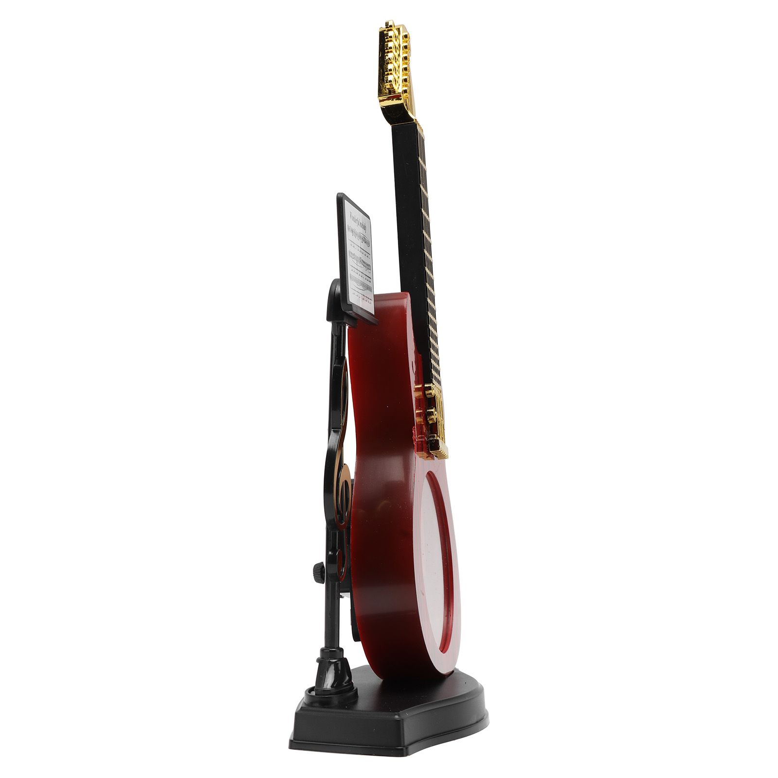 Violin Alarm Clock Unique Appearance Innovative Alarm Clock for Home Living Room Desktop Decoration Gifts 2167B(height 24CM) - Image 7