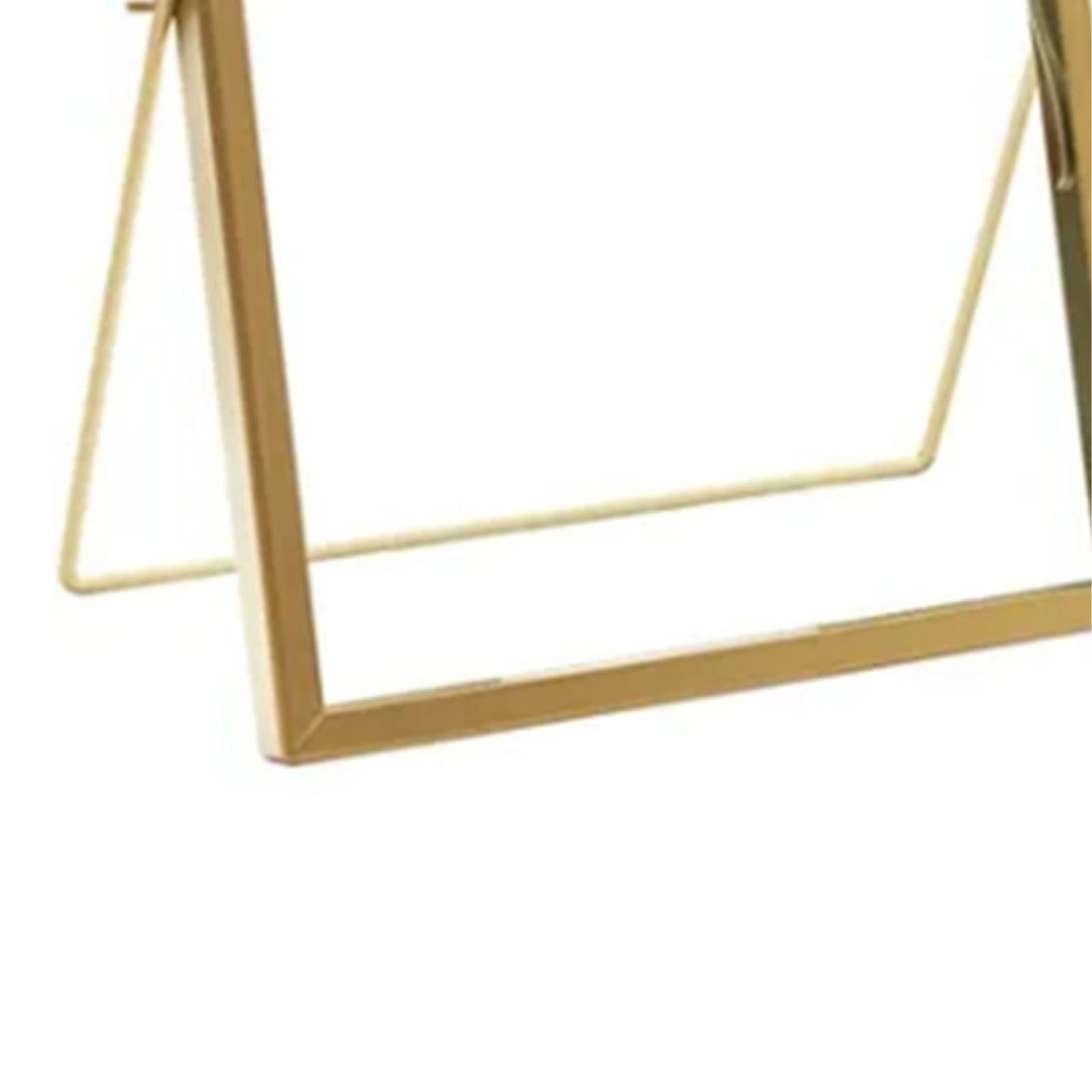 Photo Frame Display Transparent Glass Iron Support Tabletop Dried Flower Frame for Home Decorations 6 Inches - Image 7