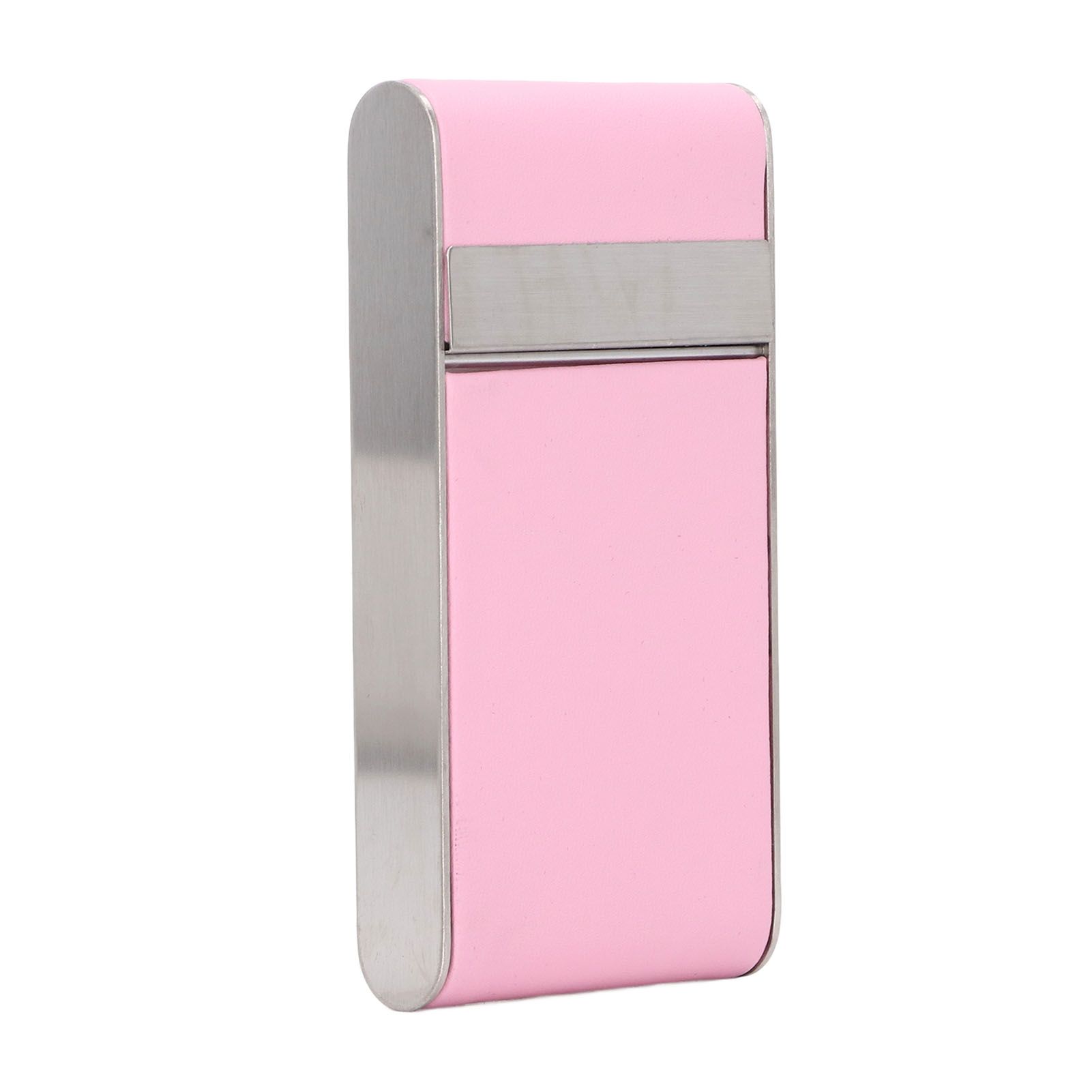 Cigarette Case Stainless Steel Cigarette Container Holder Men Women Portable Cigarette Box Pink - Image 8