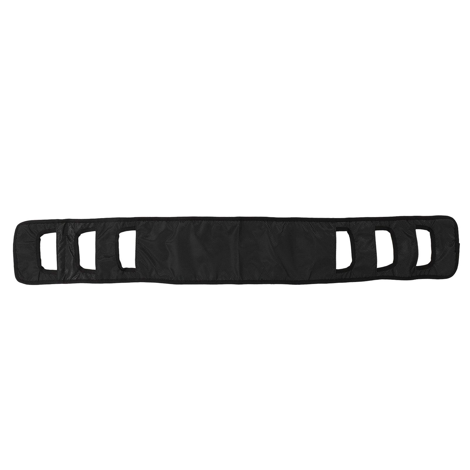 Seniors Bed Transfer Sling Labor Saving Widened Breathable Elderly Lift Turning Belt with Padded Handle for Patient Black - Image 1