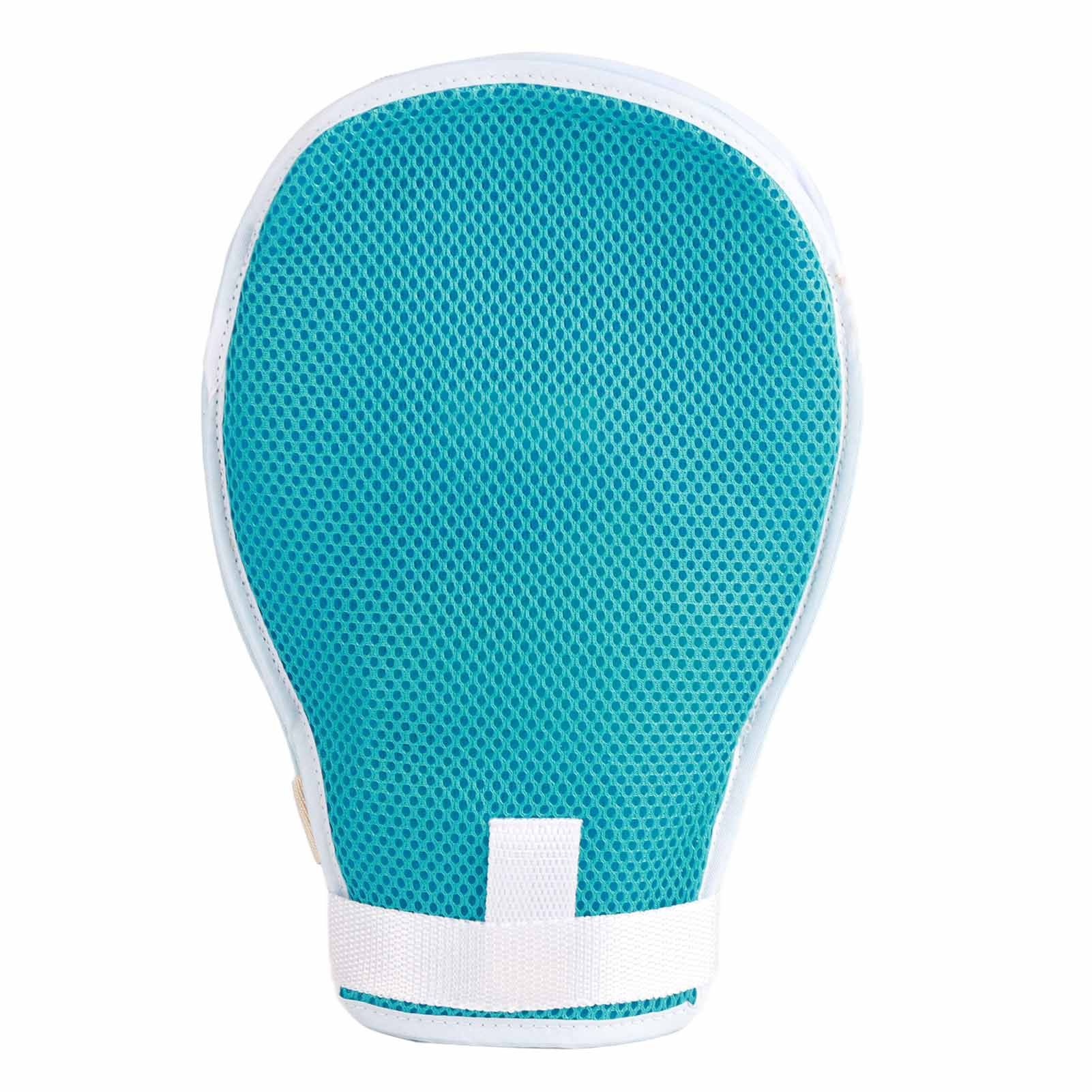 Dementia Restraint Gloves Anti Scratch Wrist Control Mitts Elderly Breathable with Fixed Restraint Belt - Image 1