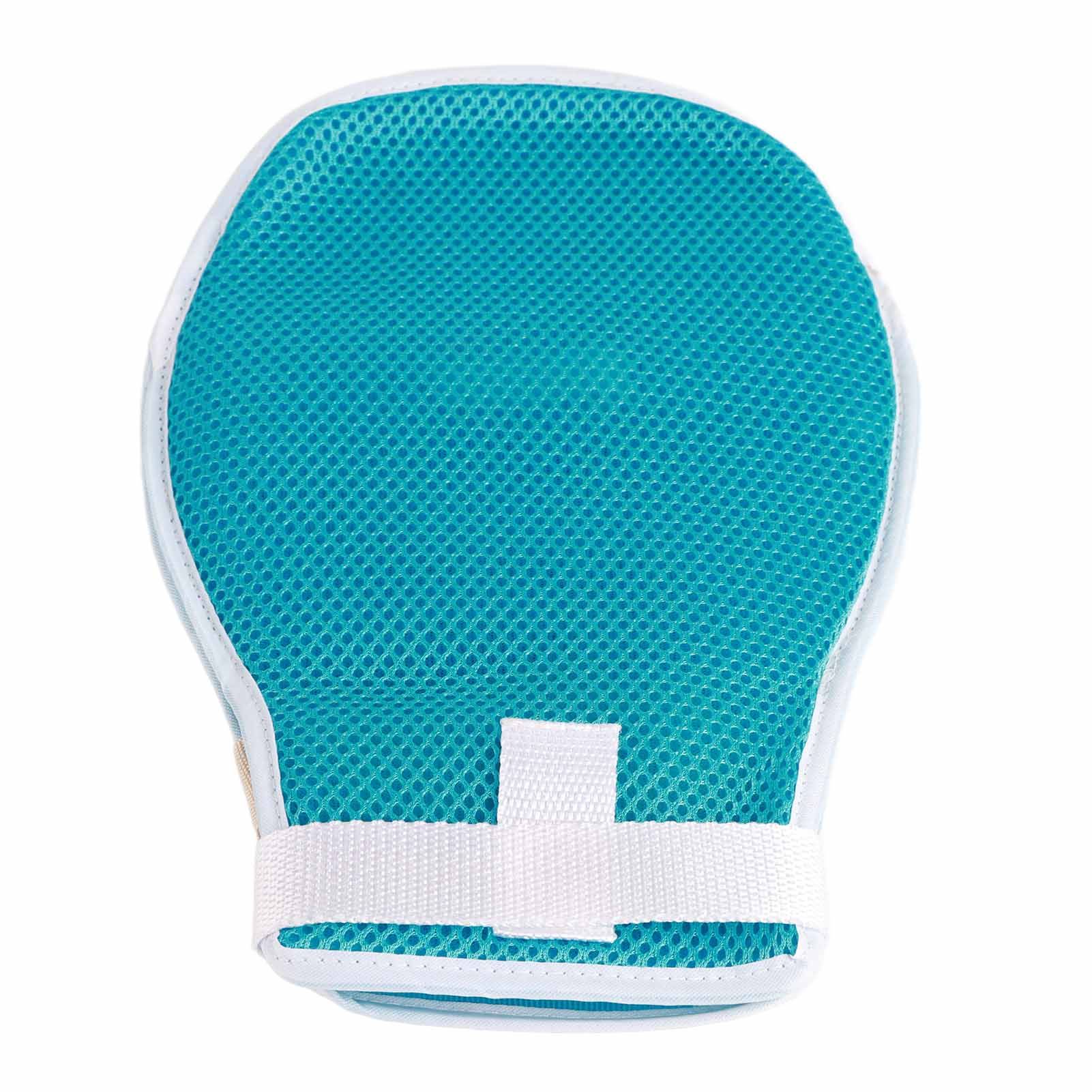 Dementia Restraint Gloves Anti Scratch Wrist Control Mitts Elderly Breathable with Fixed Restraint Belt - Image 2