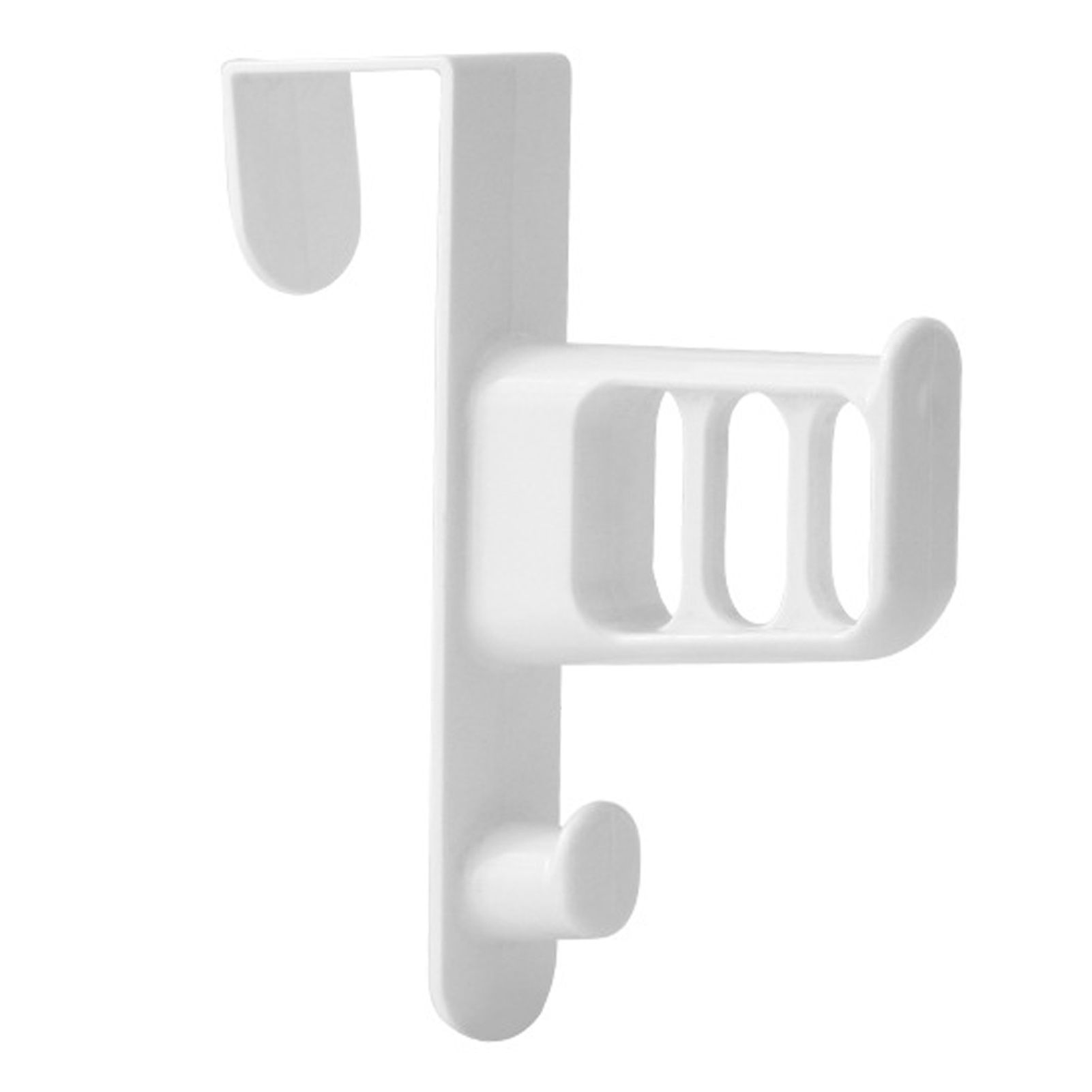 Door Rear Hook Nail Free Traceless Coat Hanger Wall Mounted Bag Coat Hat Door Hanging Rack - Image 1