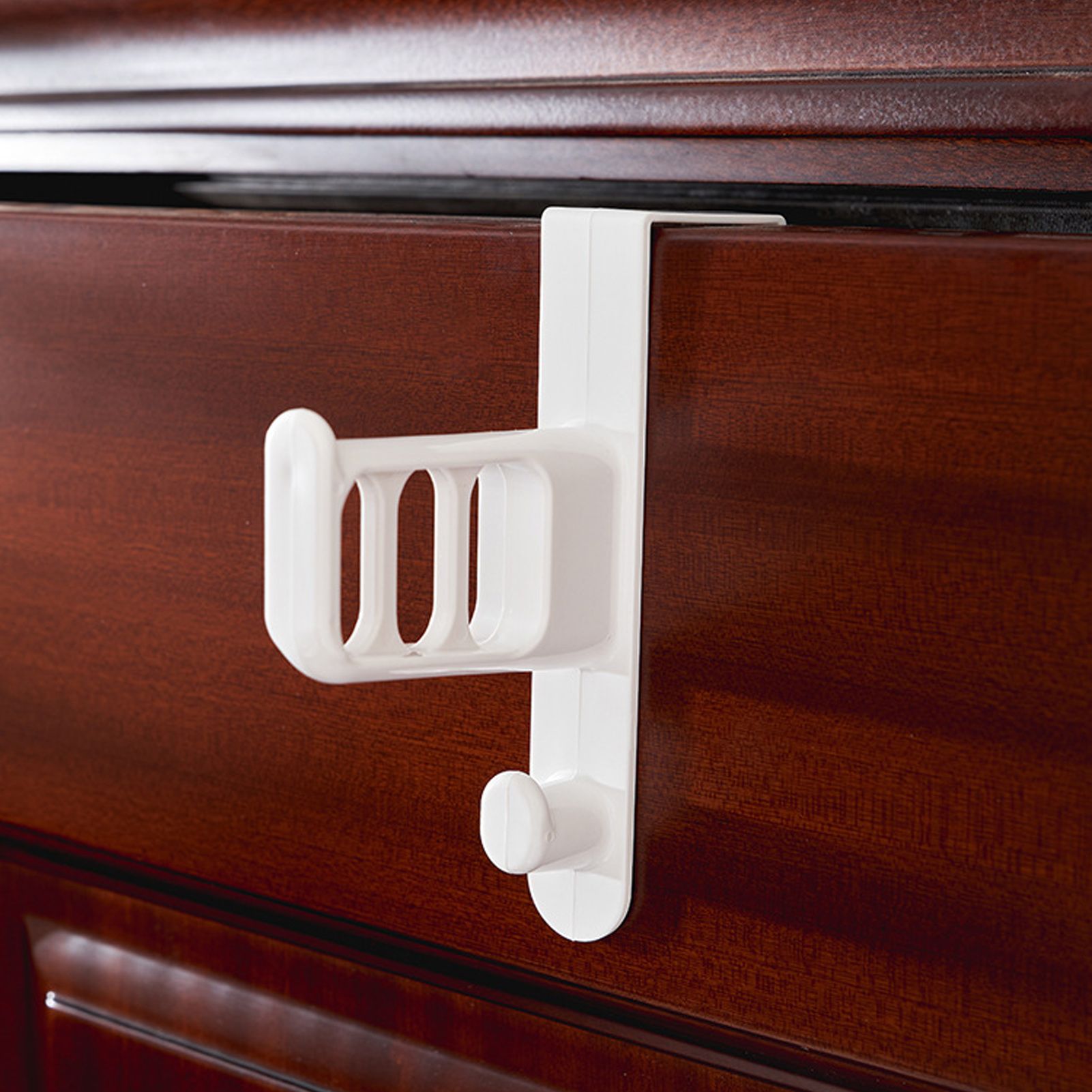 Door Rear Hook Nail Free Traceless Coat Hanger Wall Mounted Bag Coat Hat Door Hanging Rack - Image 6