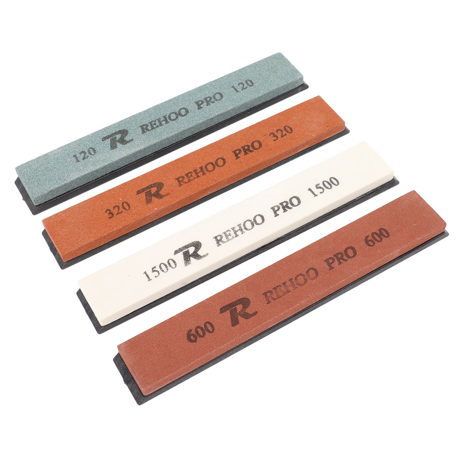 4Pcs Knife Sharpening Stone Knife Sharpener 120 320 600 1500 Grit for Scissors Chisels Axes - Image 3