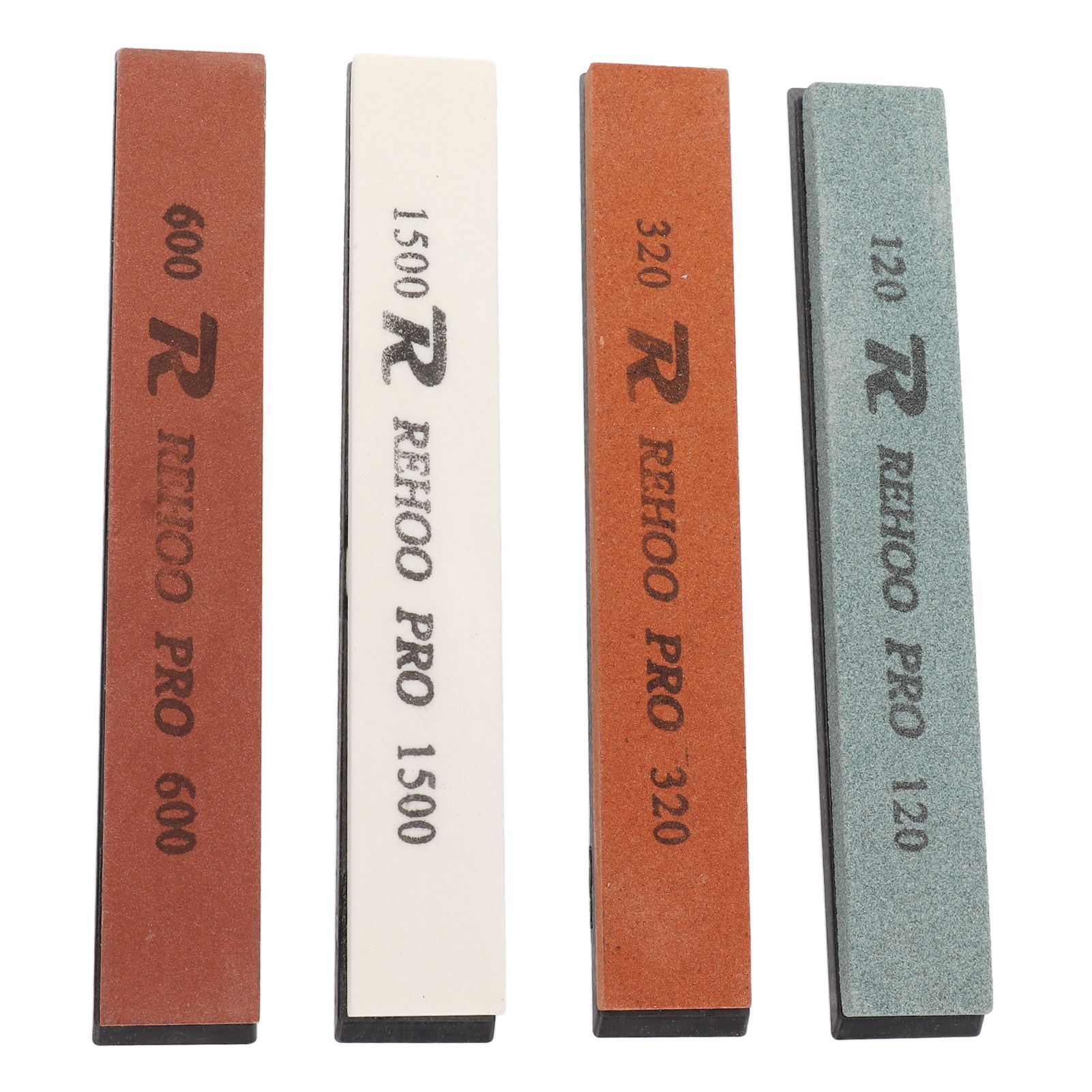 4Pcs Knife Sharpening Stone Knife Sharpener 120 320 600 1500 Grit for Scissors Chisels Axes - Image 7