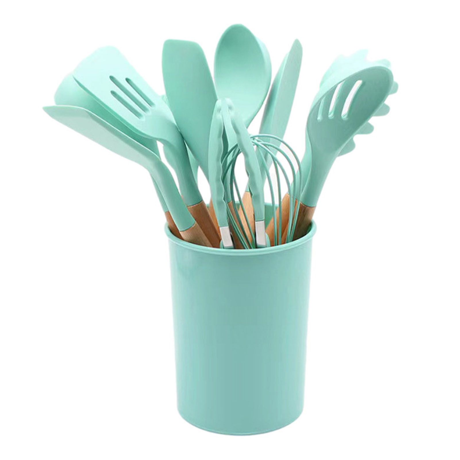 12pcs Nylon Cooking Utensil Set BPA Free Heat Resistant Prevents Stick Kitchen Utensil Set for Kitchen Tool - Image 4