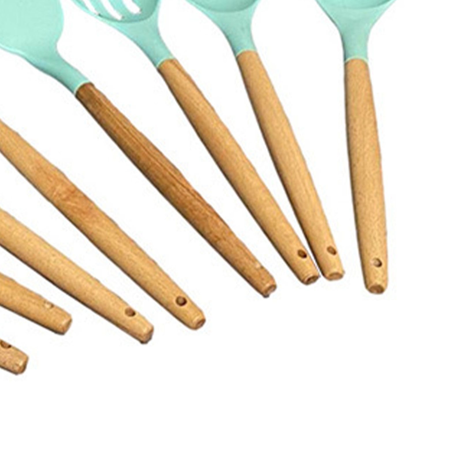 12pcs Nylon Cooking Utensil Set BPA Free Heat Resistant Prevents Stick Kitchen Utensil Set for Kitchen Tool - Image 8