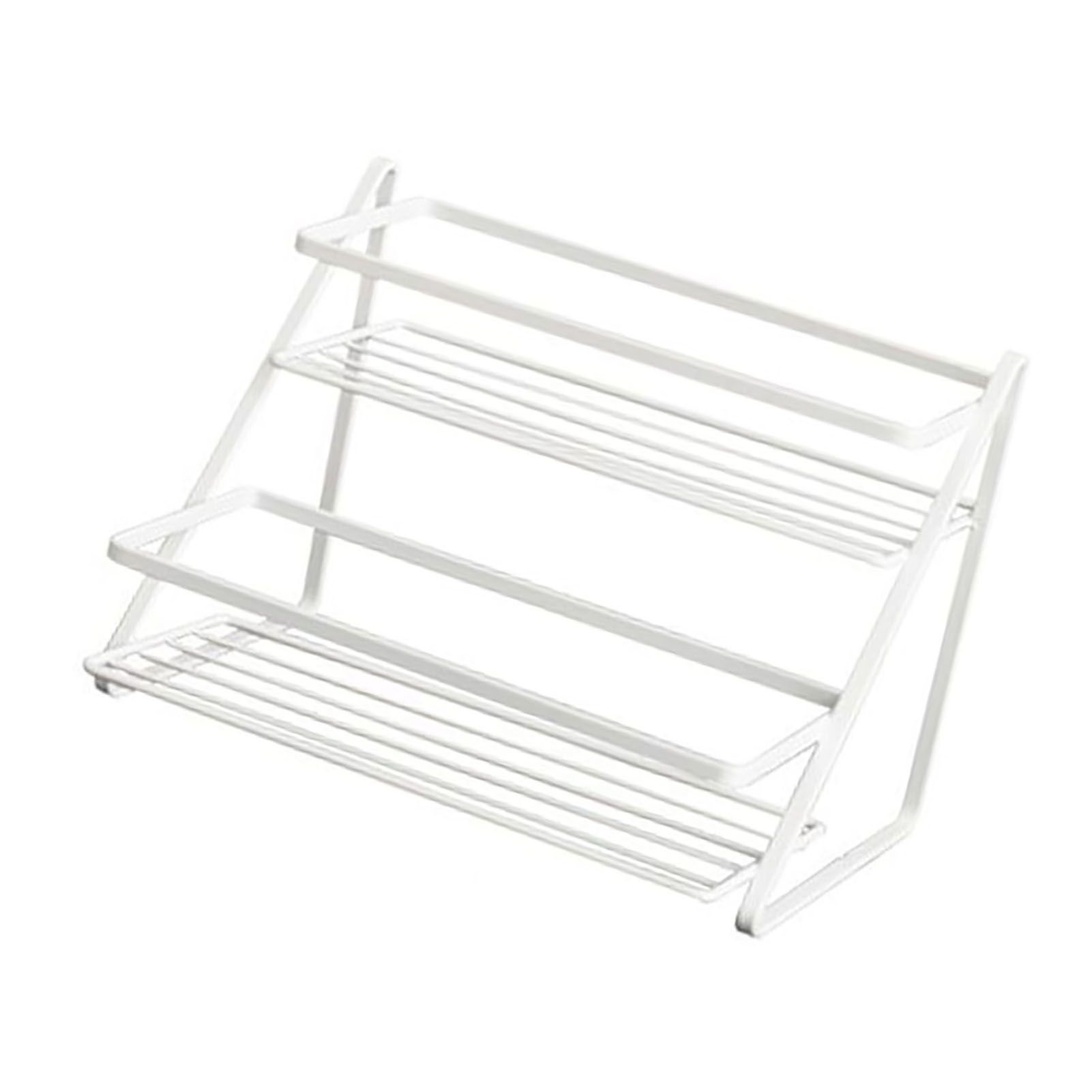 Spice Rack Organizer Seasoning Bottle Jar Shelf Multifunctional Home Kitchen Organizing Storage Rack Double Layer - Image 2