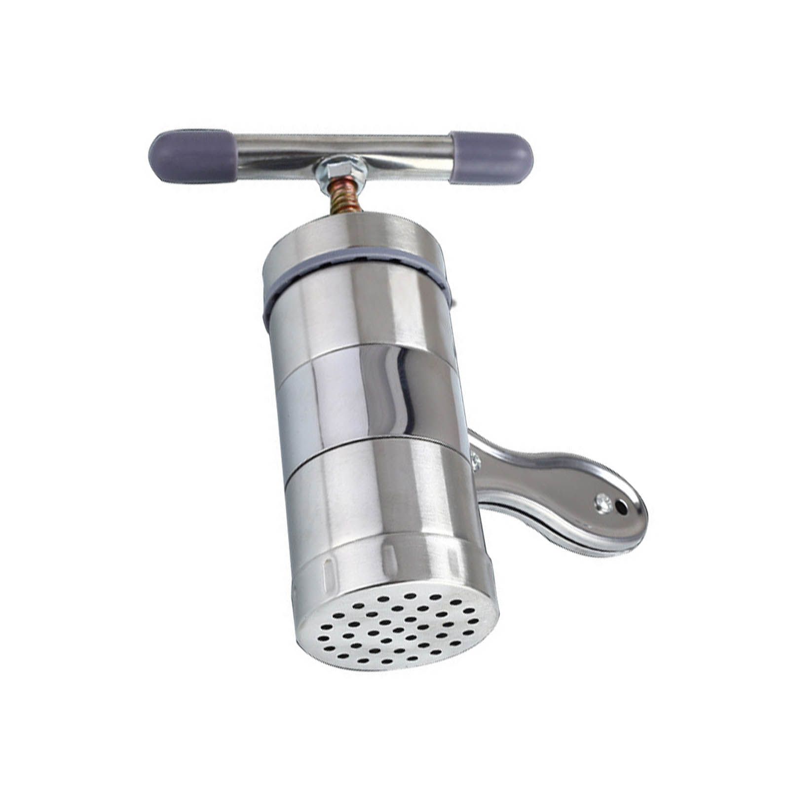 Manual Press Pasta Machine Stainless Steel Hand Wringing Noodles Making Machine with 5 Noodle Mould - Image 3