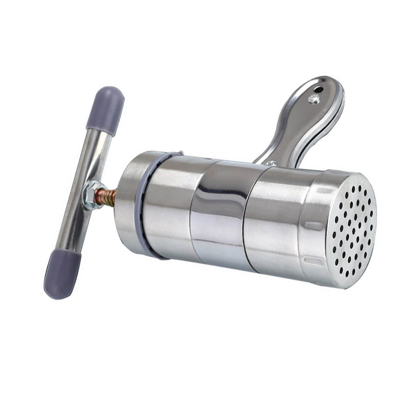Manual Press Pasta Machine Stainless Steel Hand Wringing Noodles Making Machine with 5 Noodle Mould - Image 4