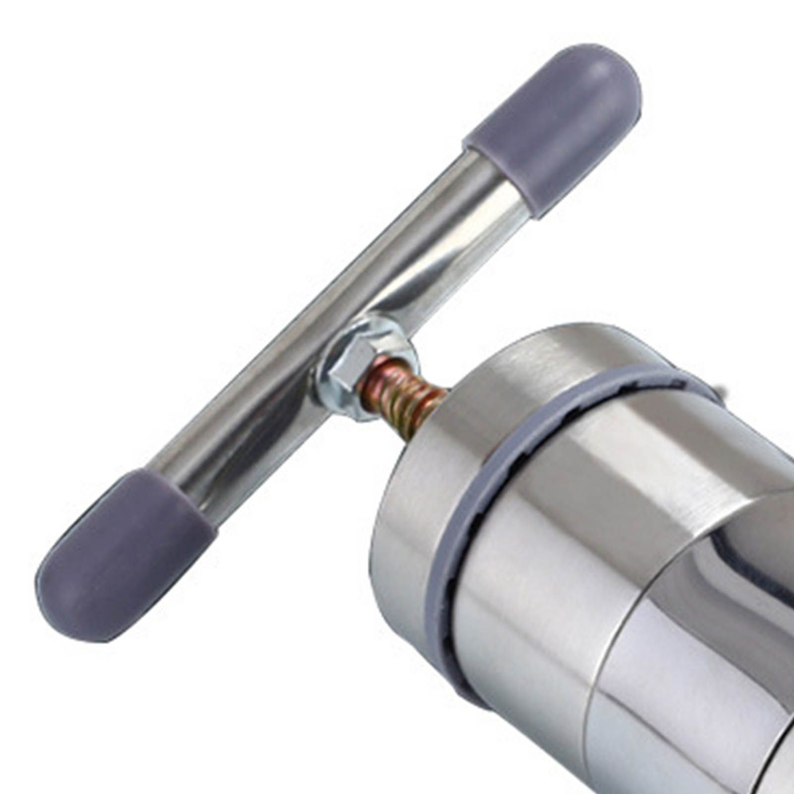 Manual Press Pasta Machine Stainless Steel Hand Wringing Noodles Making Machine with 5 Noodle Mould - Image 7