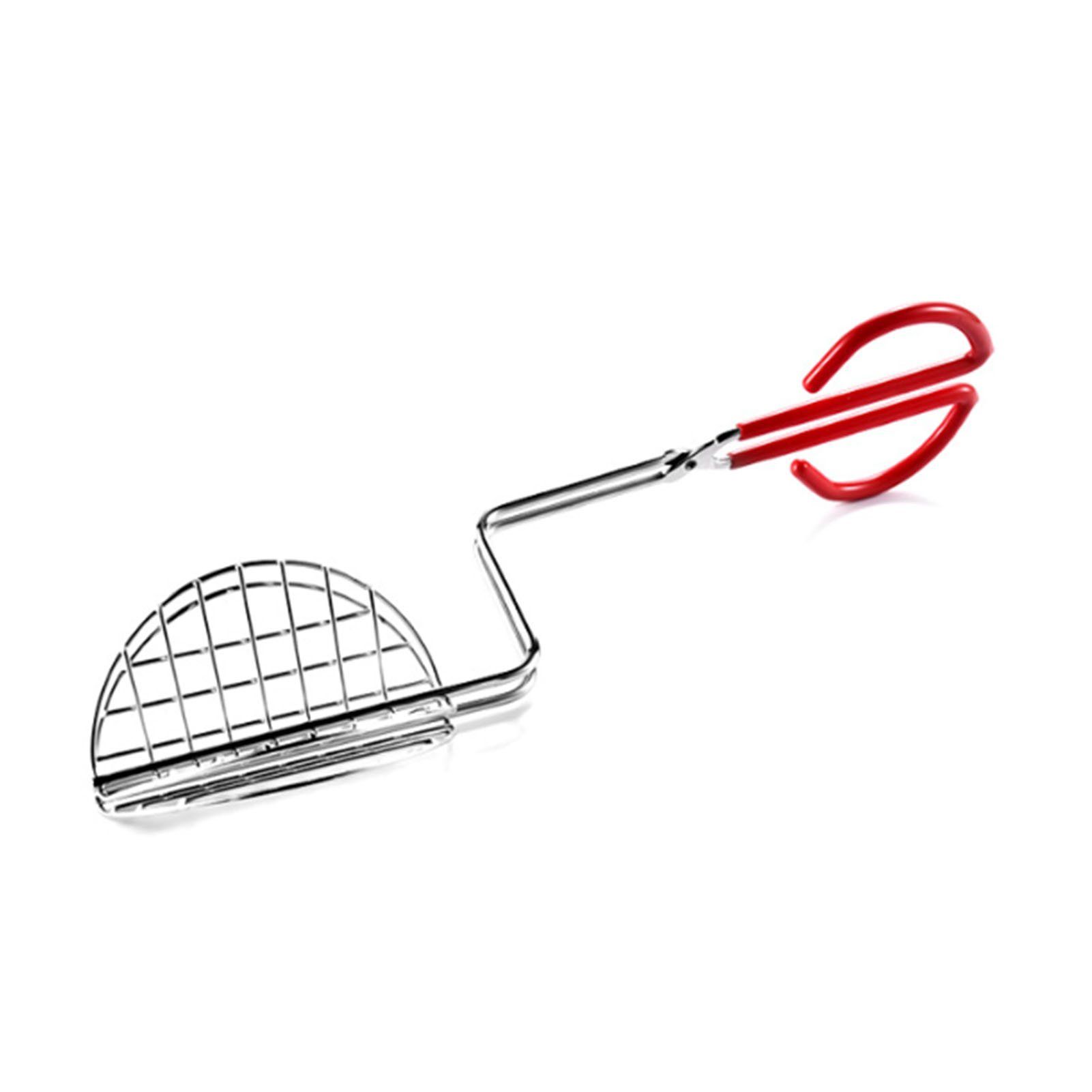 Taco Shell Tong with Long Handle Stainless Steel Taco Press For Making Homemade Taco Shells - Image 1