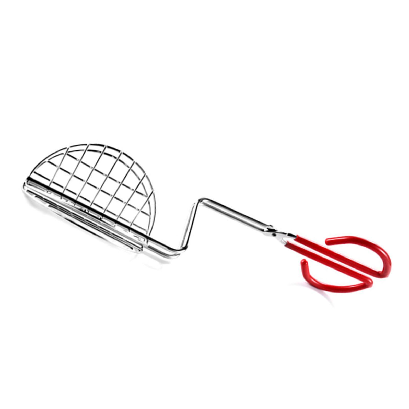 Taco Shell Tong with Long Handle Stainless Steel Taco Press For Making Homemade Taco Shells - Image 3