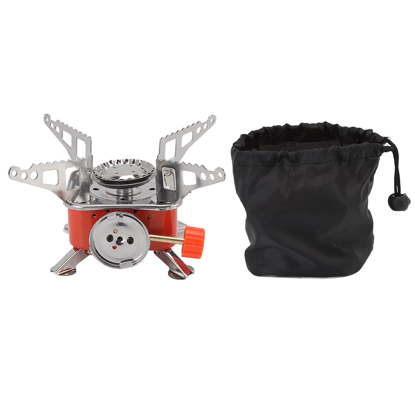 Outdoor Gas Stove Folding Mini Quadrate Stove Cooker Camping Picnic Portable Gas Stove - Image 1