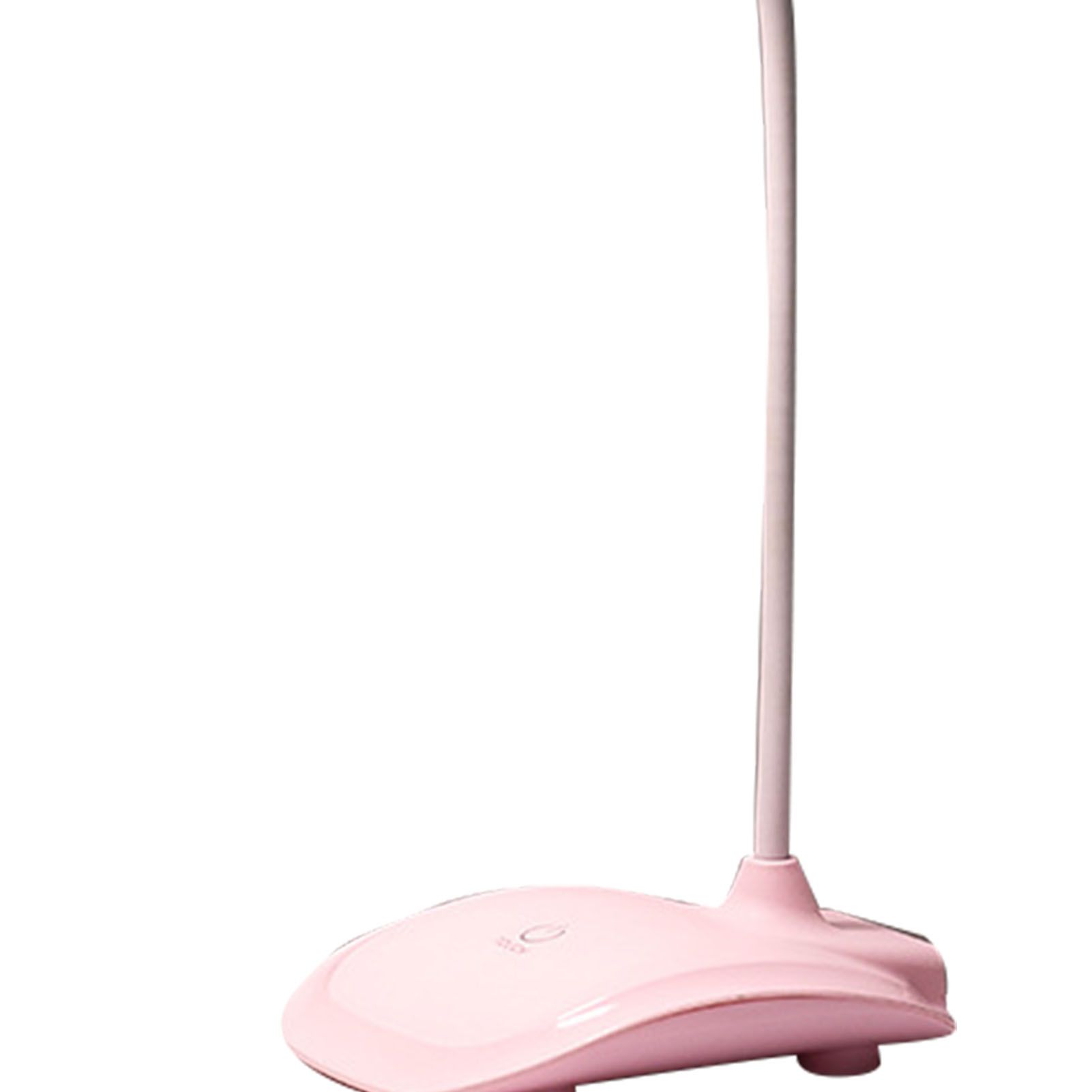 LED Desk Lamp Touch Control Three Level Color Temperature Stepless Dimming USB Charging Table Lamp Pink - Image 8