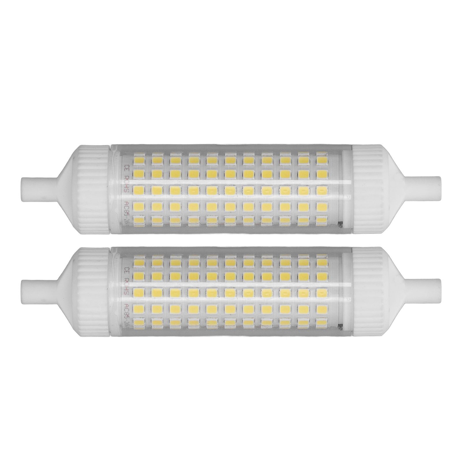 2Pcs R7S LED Light Bulb 118mm Dimmable 15W 154 LEDs Double Ended Floodlight for Home Night Advertising Lighting 220V White Light - Image 2