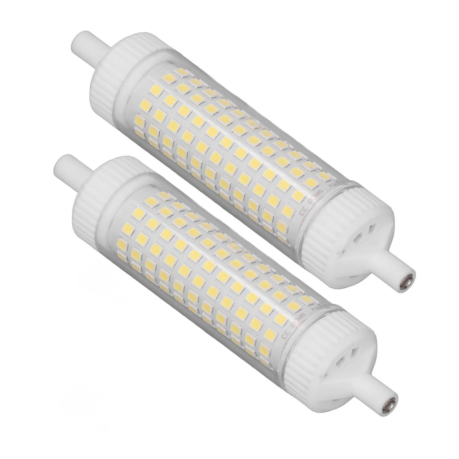 2Pcs R7S LED Light Bulb 118mm Dimmable 15W 154 LEDs Double Ended Floodlight for Home Night Advertising Lighting 220V White Light - Image 6