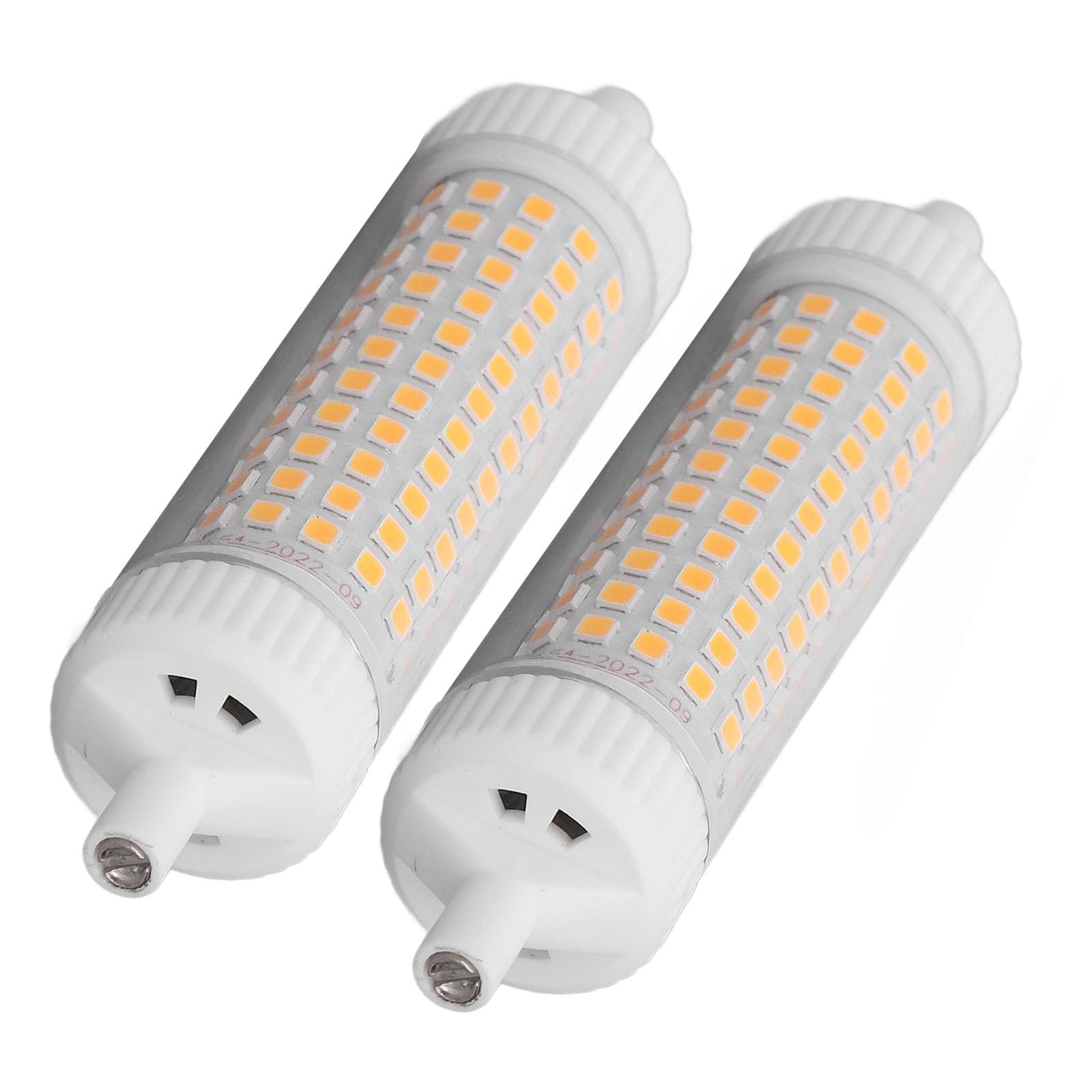 2Pcs R7S LED Light Bulb 118mm Dimmable 15W 154 LEDs Double Ended Floodlight for Home Night Advertising Lighting 220V Warm Light - Image 6