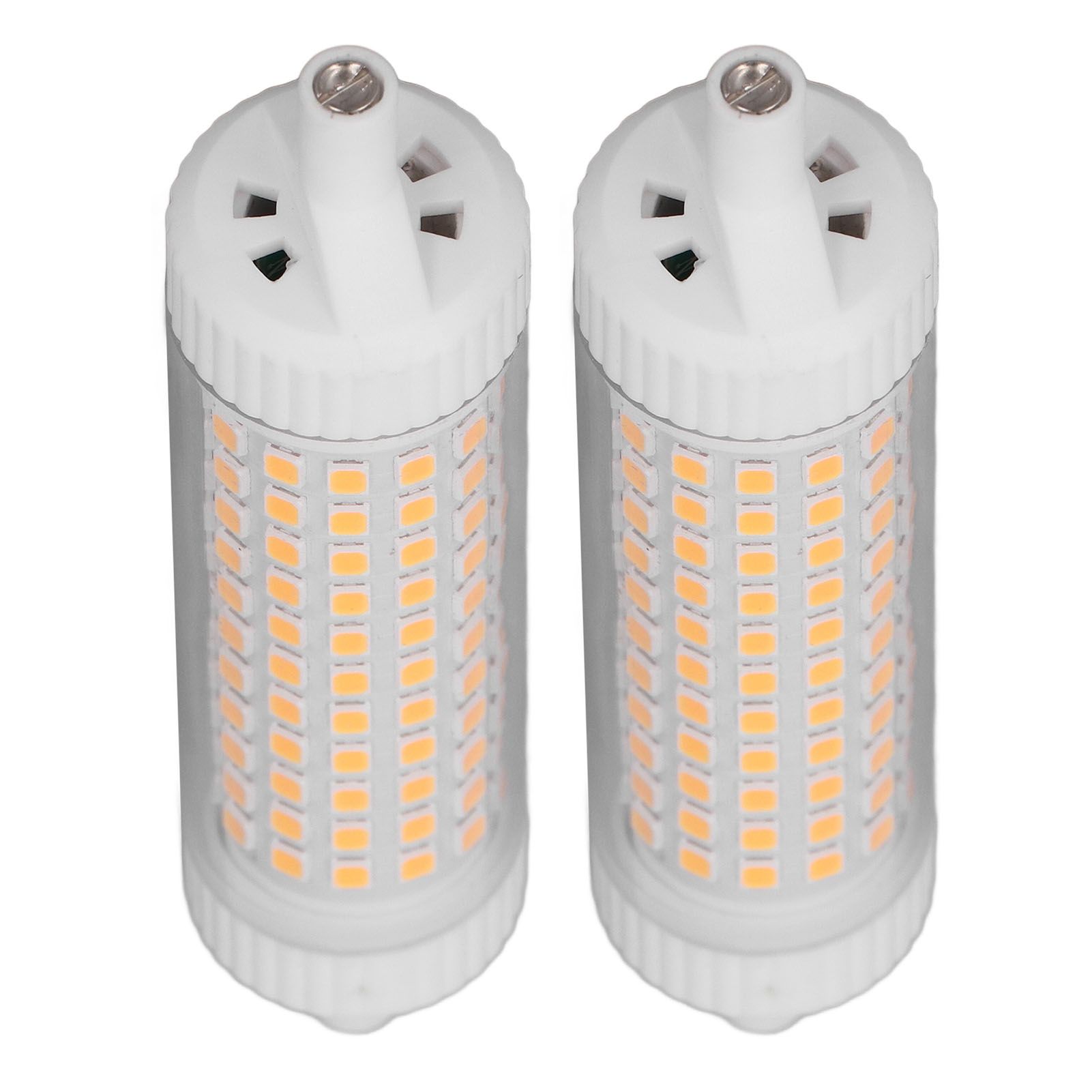 2Pcs R7S LED Light Bulb 118mm Dimmable 15W 154 LEDs Double Ended Floodlight for Home Night Advertising Lighting 220V Warm Light - Image 8