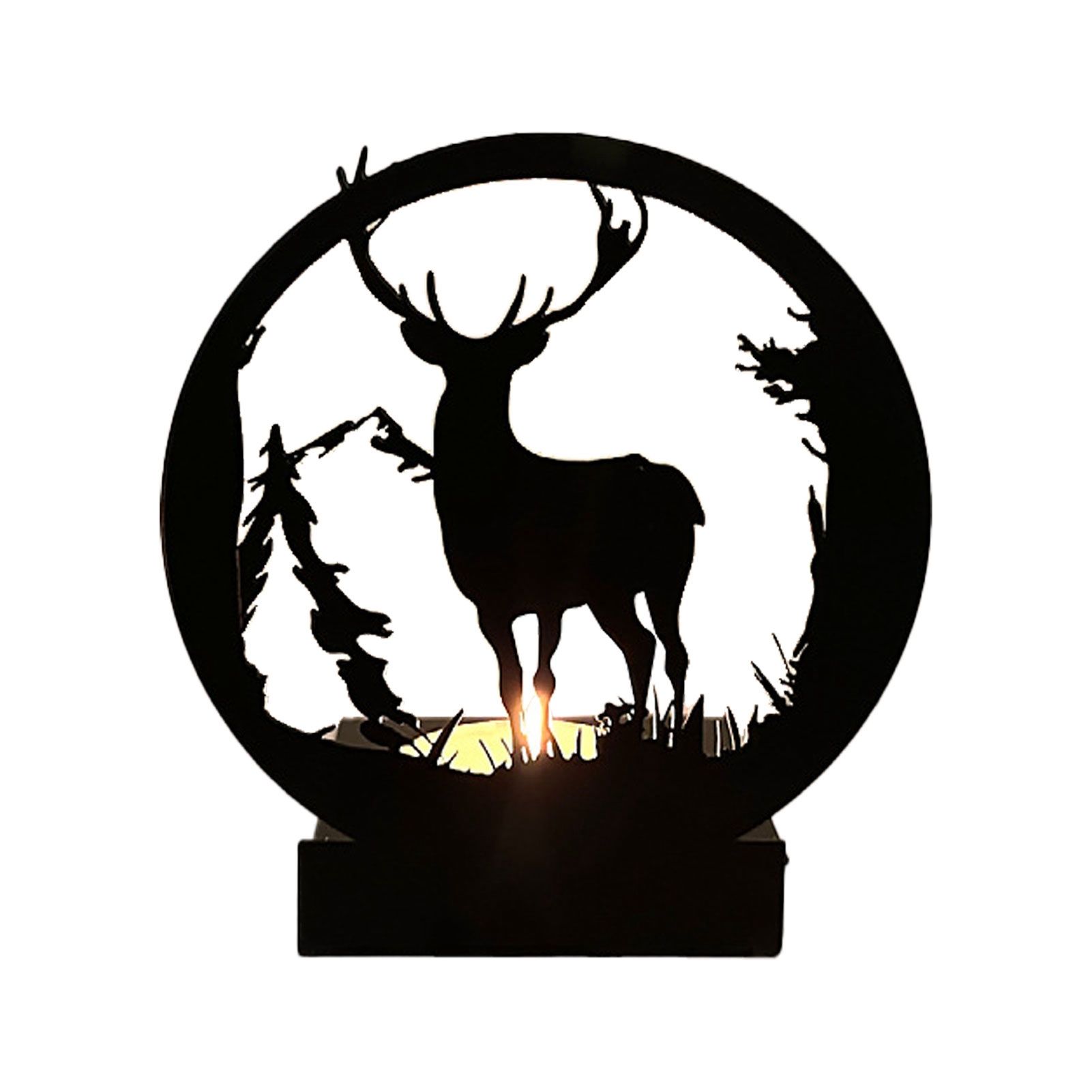 Deer Candle Holder Black European Style Tealight Holder Wall Decoration for Wedding Party - Image 5