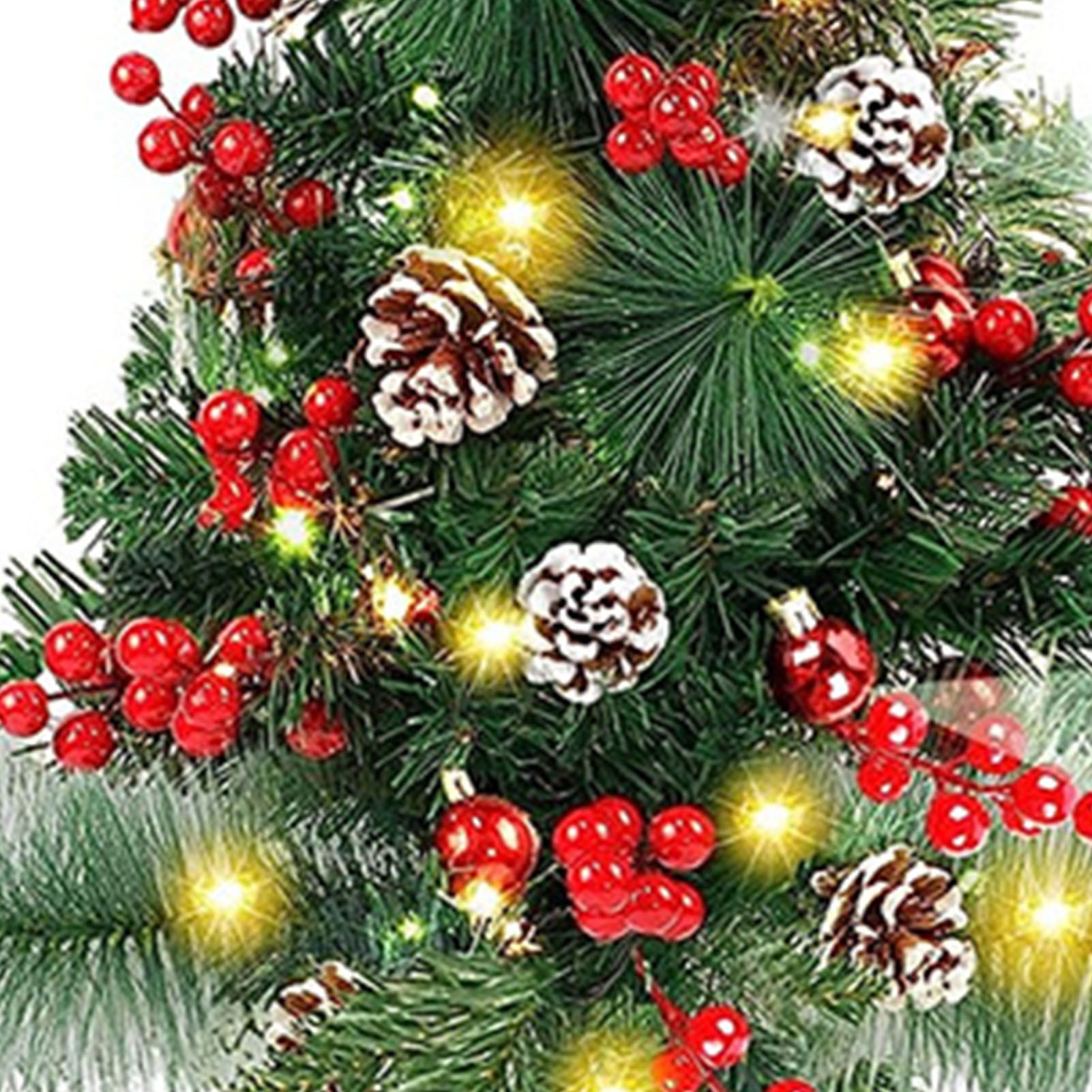 Solar Christmas Tree Garden Stake Lights Outdoor Christmas Tree Lighted Yard Decorations - Image 2