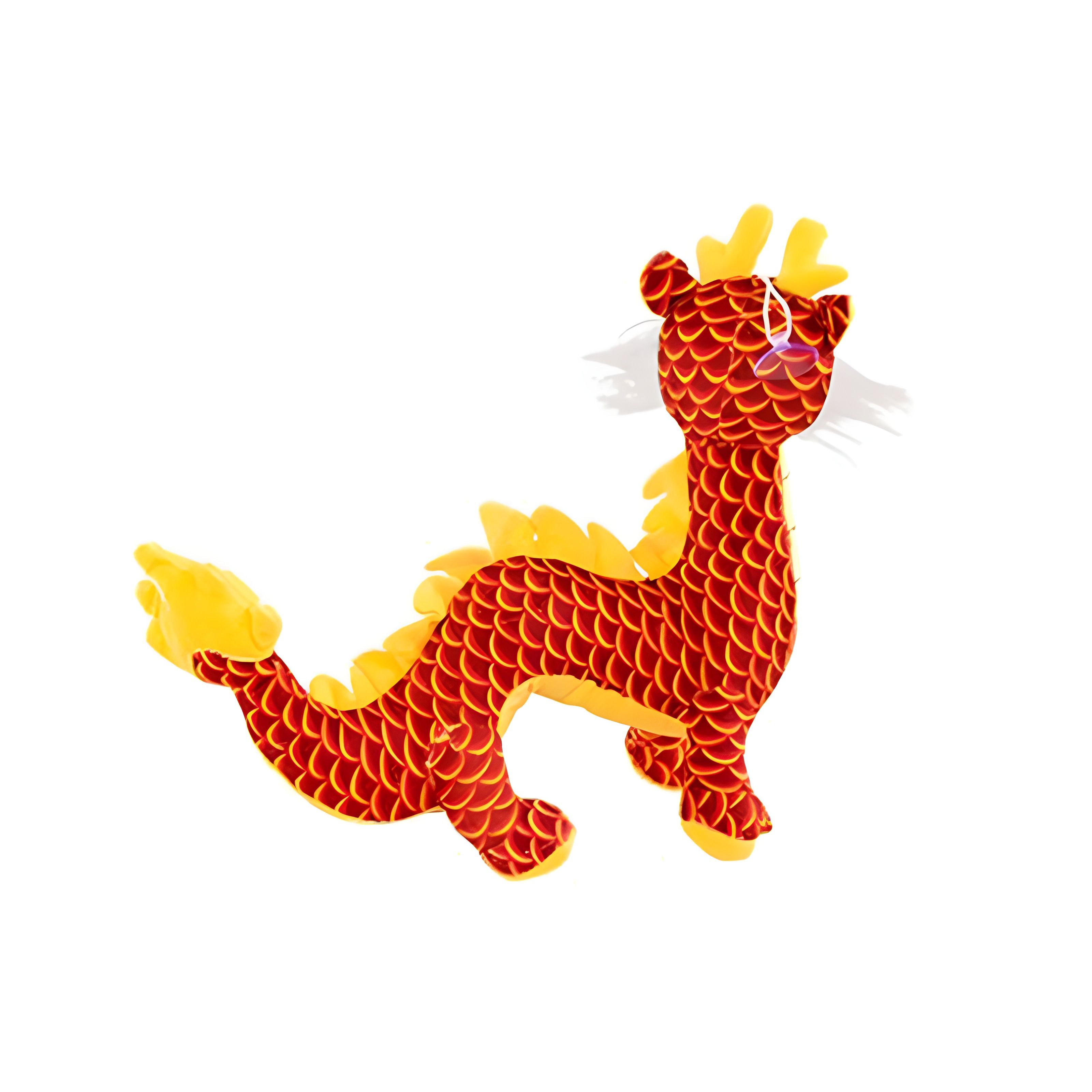 New Year Dragon Mascot Simulation Dragon Doll Zodiac Dragon Plush Toy - Image 3