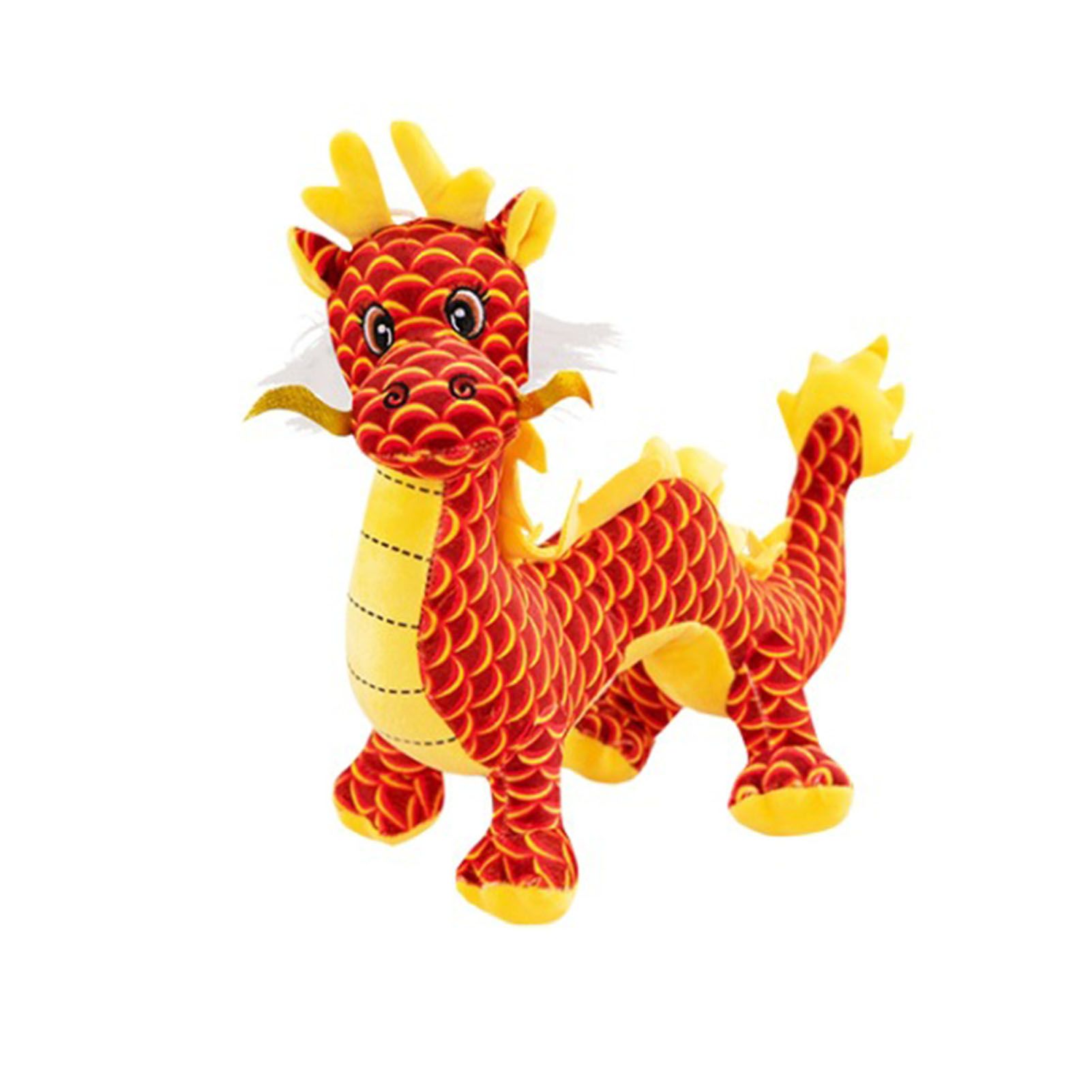 New Year Dragon Mascot Simulation Dragon Doll Zodiac Dragon Plush Toy - Image 5
