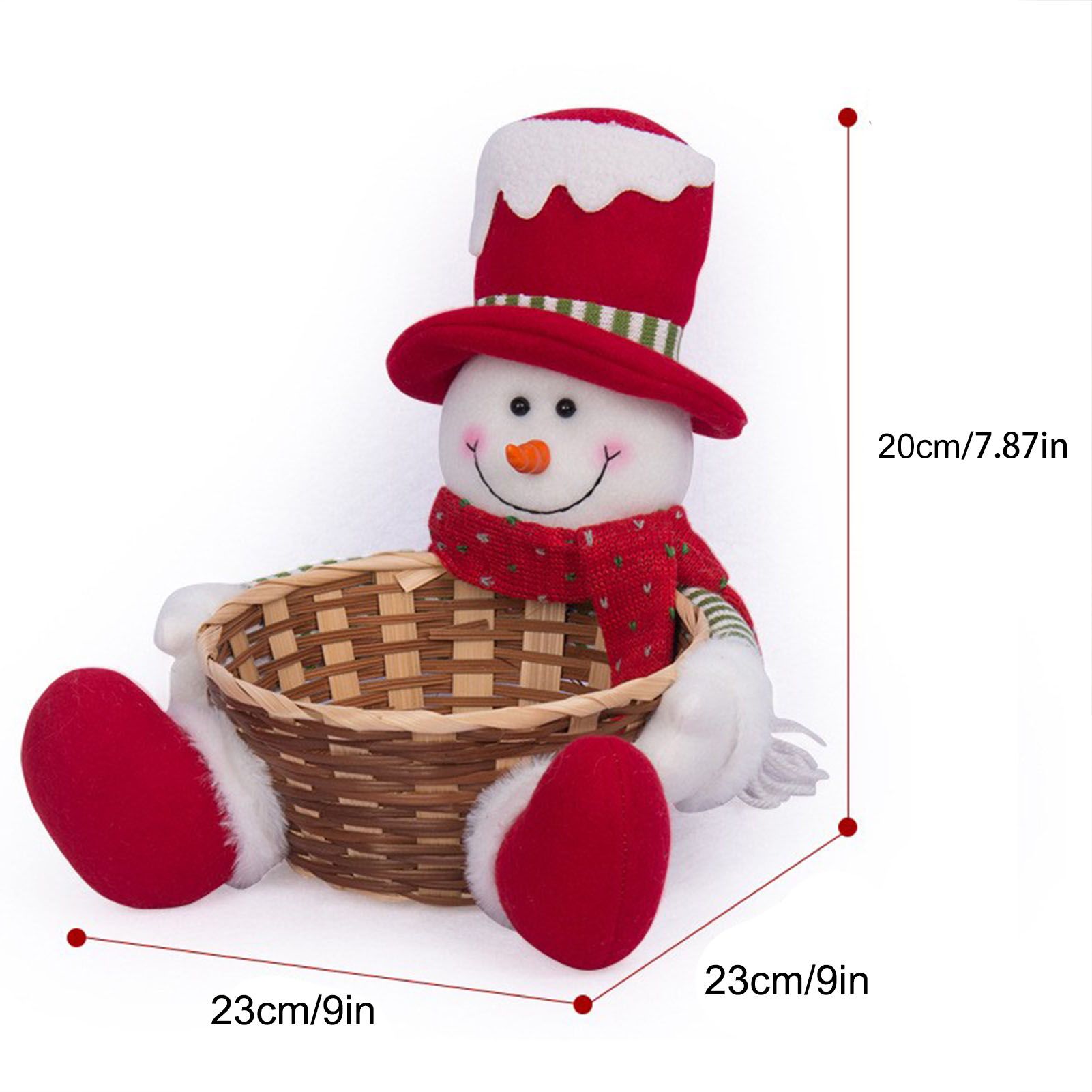Christmas Fruit Basket Children's Gift Candy Box Christmas Candy Basket - Image 2