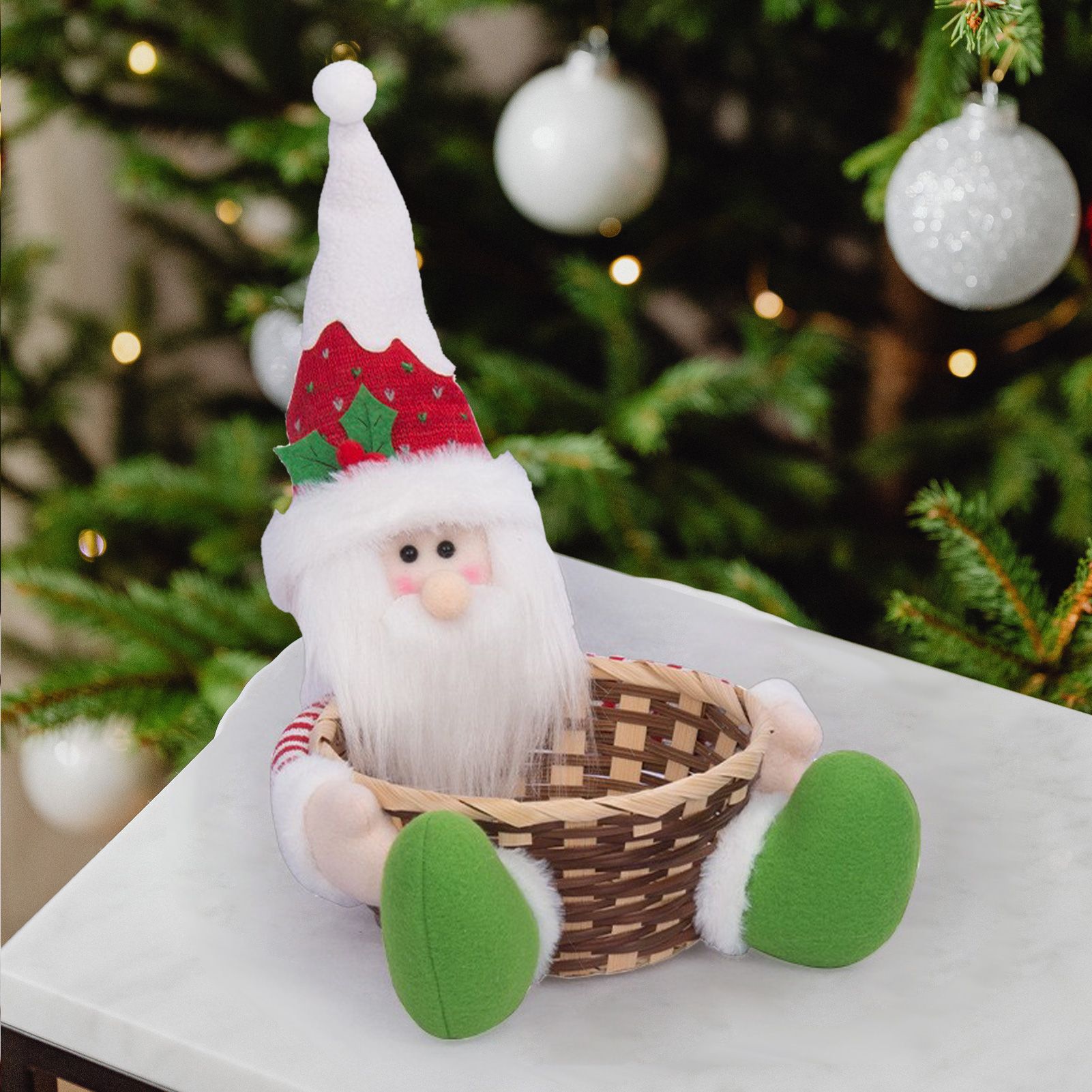Christmas Fruit Basket Children's Gift Candy Box Christmas Candy Basket - Image 6