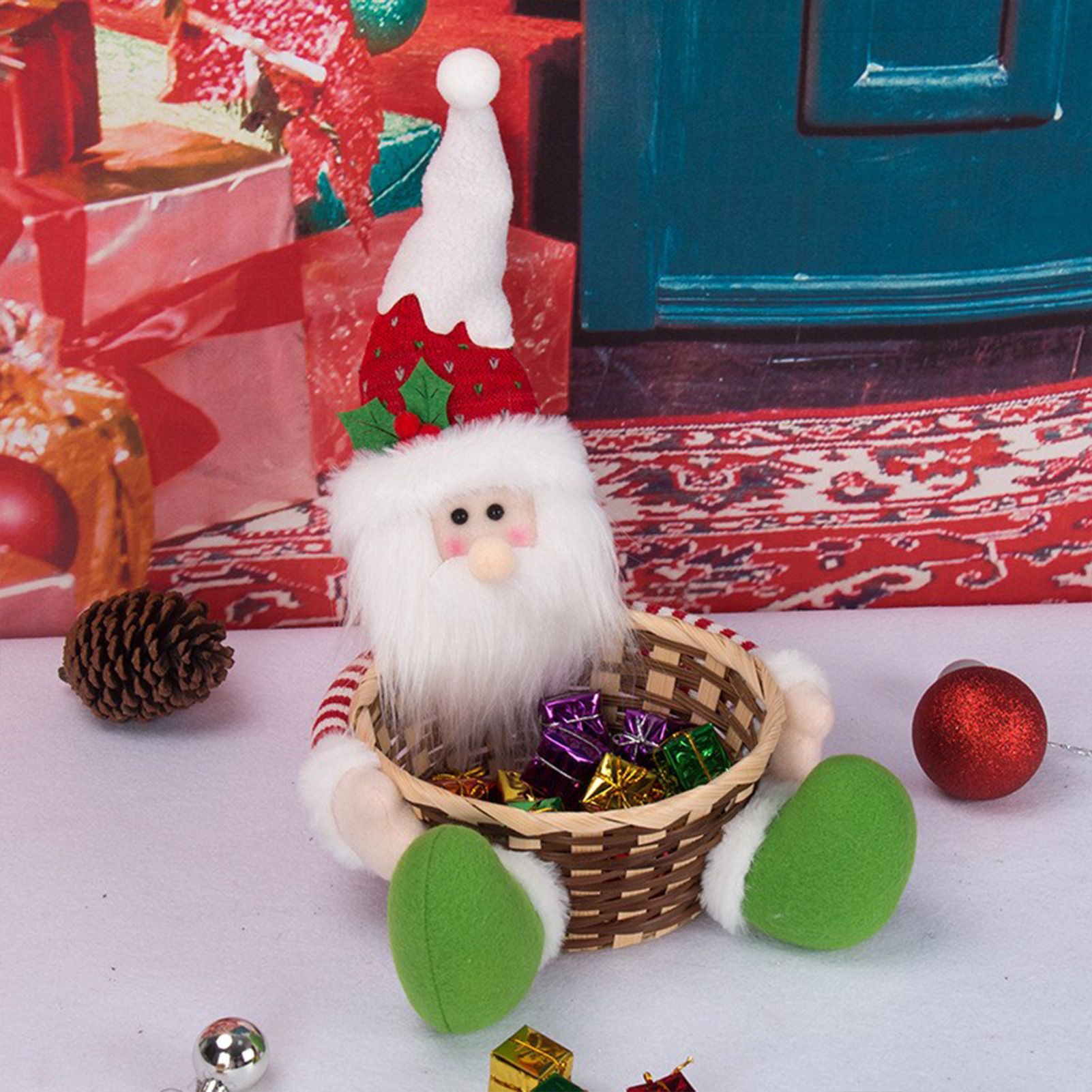Christmas Fruit Basket Children's Gift Candy Box Christmas Candy Basket - Image 7