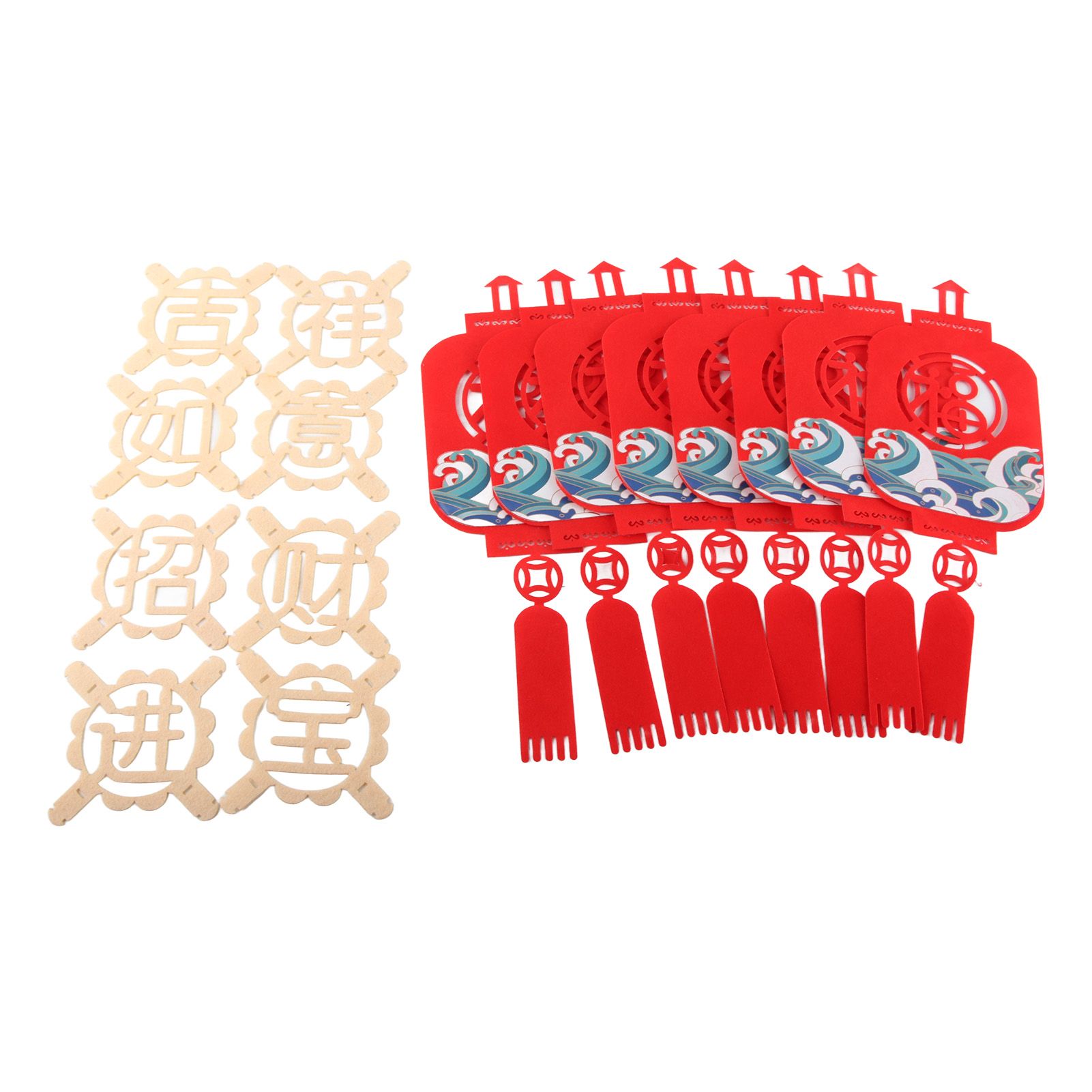 Traditional Chinese New Year Hanging Decoration Spring Festival Banner Pendant for Home Decor - Image 2