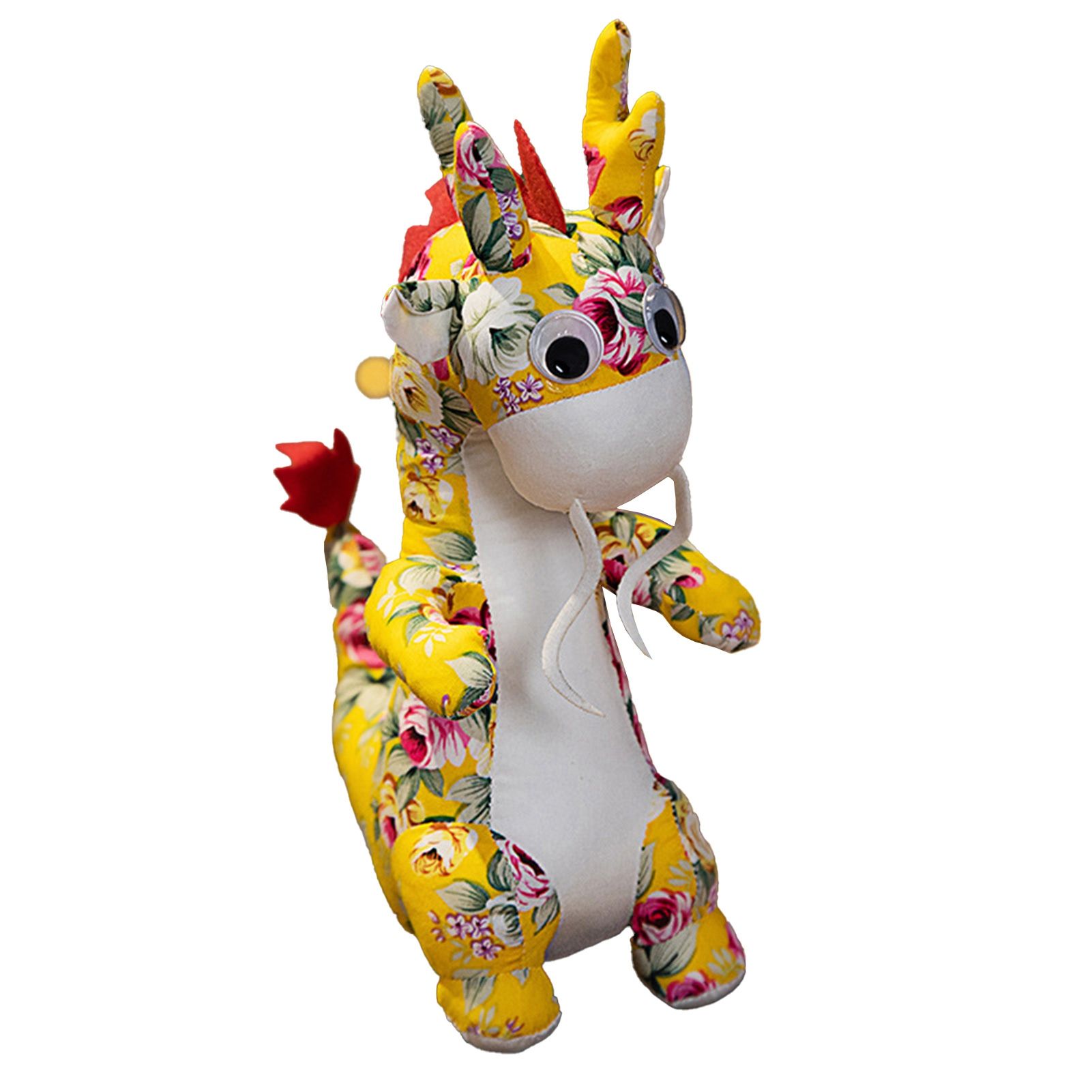New Year Dragon Mascot Simulation Dragon Doll Zodiac Dragon Plush Toy - Image 1