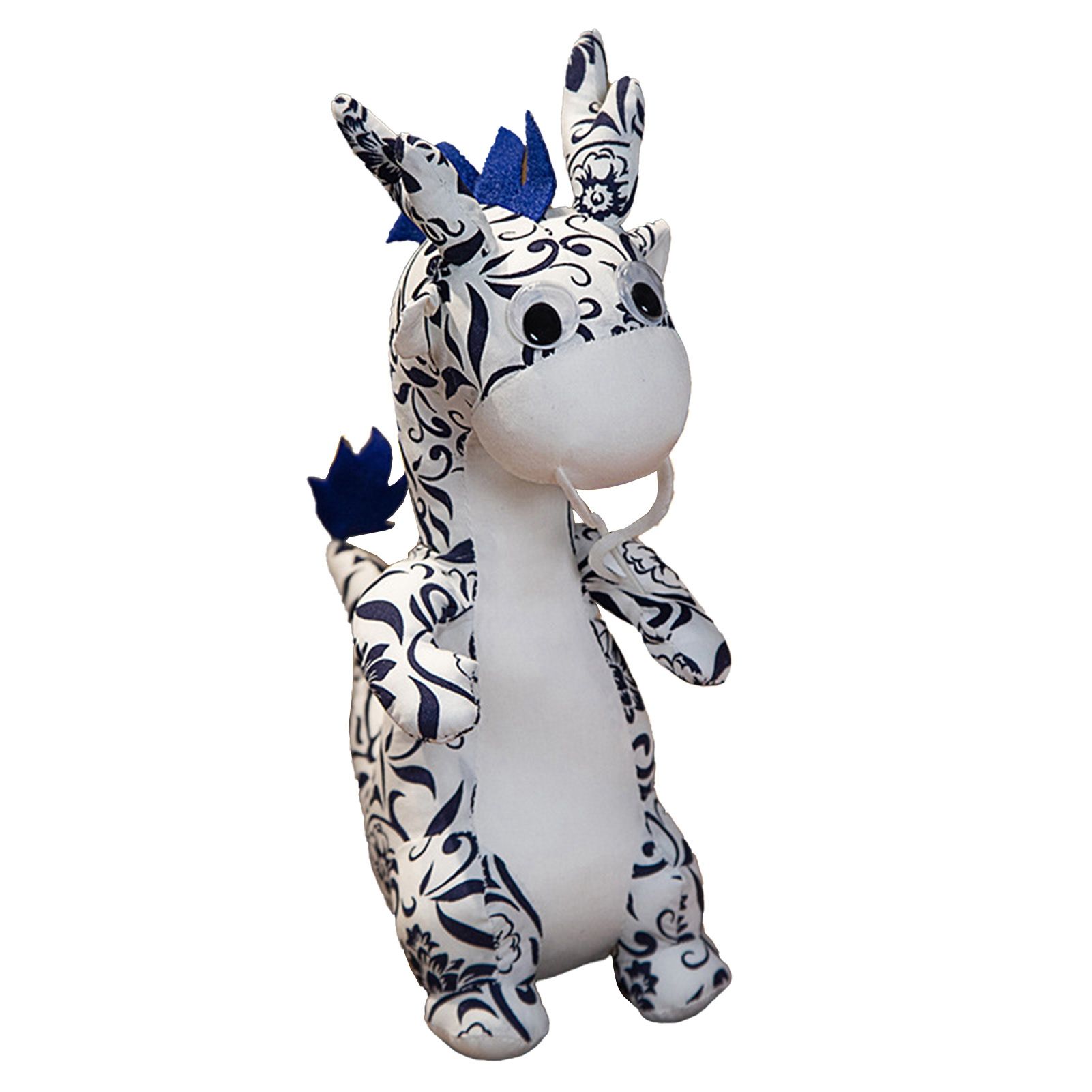 New Year Dragon Mascot Simulation Dragon Doll Zodiac Dragon Plush Toy - Image 1