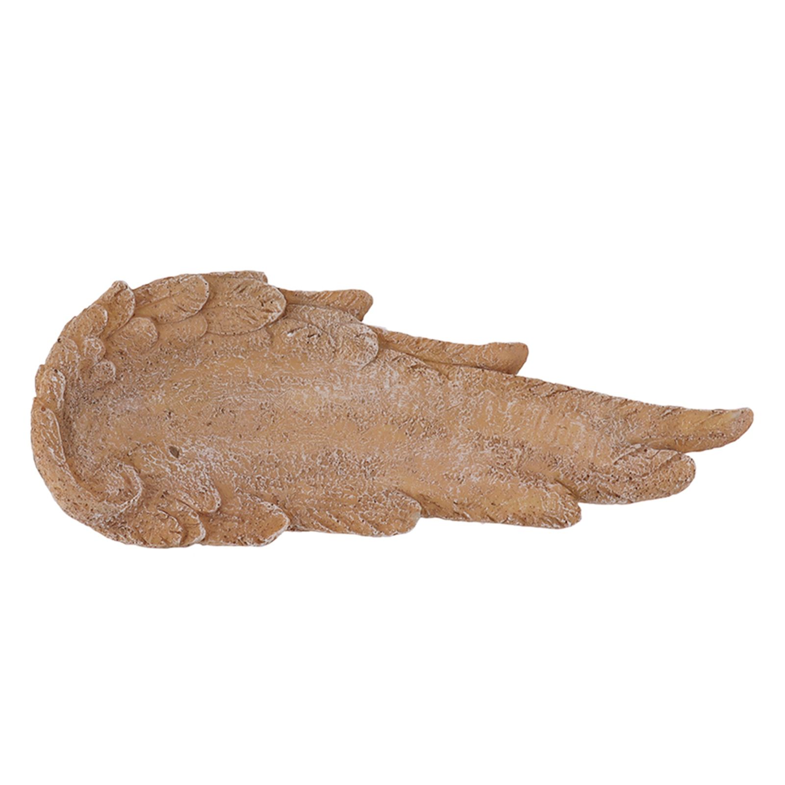 Angel Wings Pet Tombstone Waterproof Personalized DIY Pet Memorial Stone Marker for Cats and Dogs Sandy Yellow - Image 1