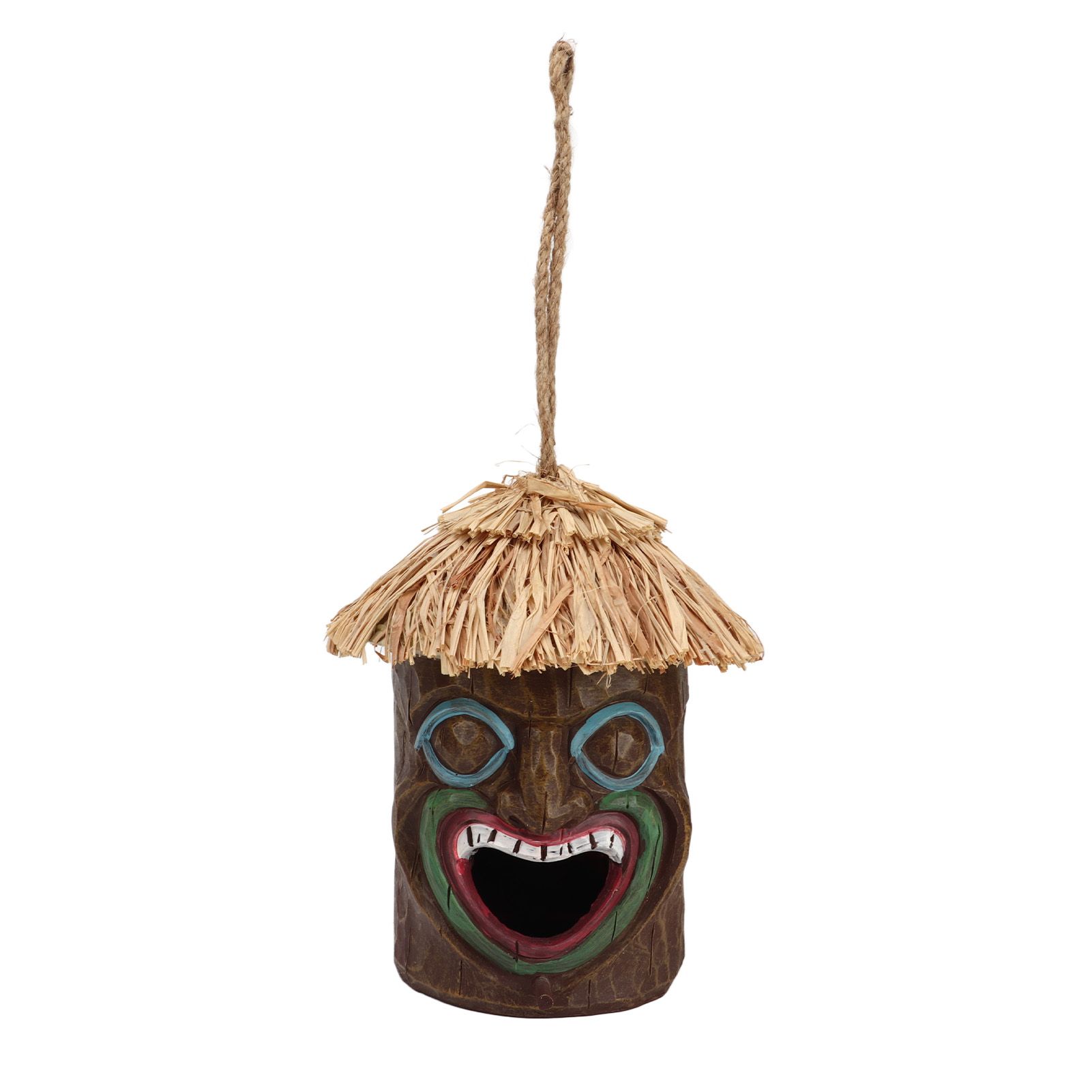 20x12cm Hanging Birdhouses Simulation Resin Garden Birdhouses Decor for Outdoor Corridor - Image 1