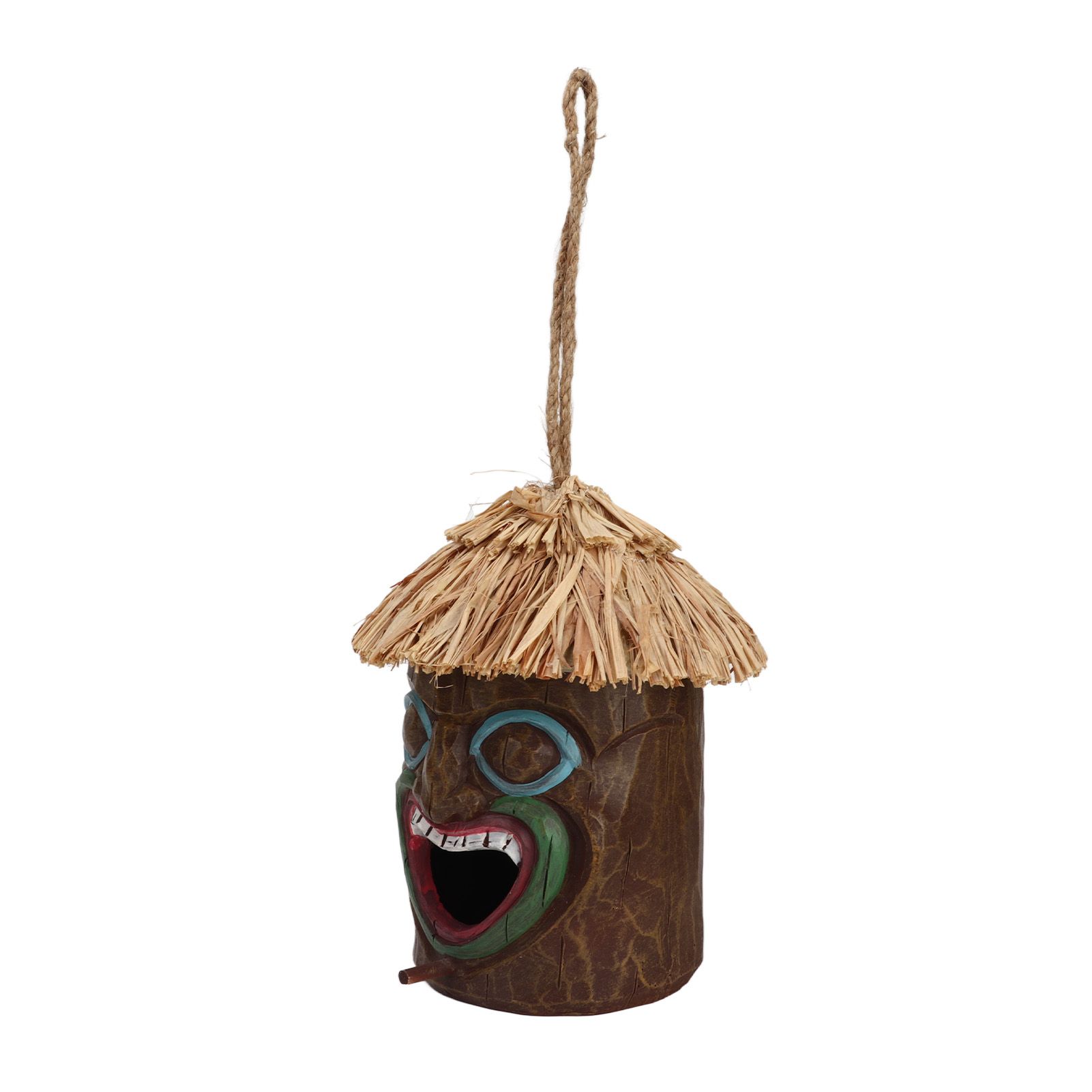 20x12cm Hanging Birdhouses Simulation Resin Garden Birdhouses Decor for Outdoor Corridor - Image 2