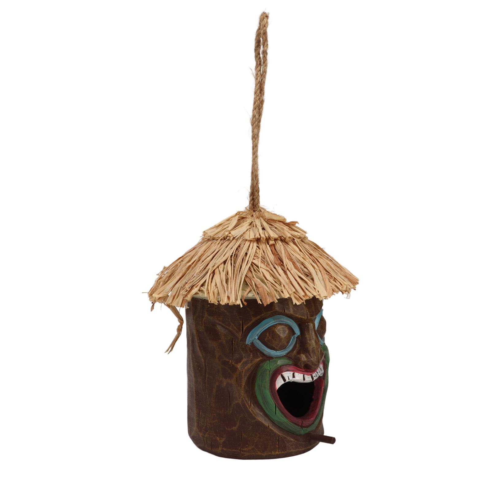 20x12cm Hanging Birdhouses Simulation Resin Garden Birdhouses Decor for Outdoor Corridor - Image 3