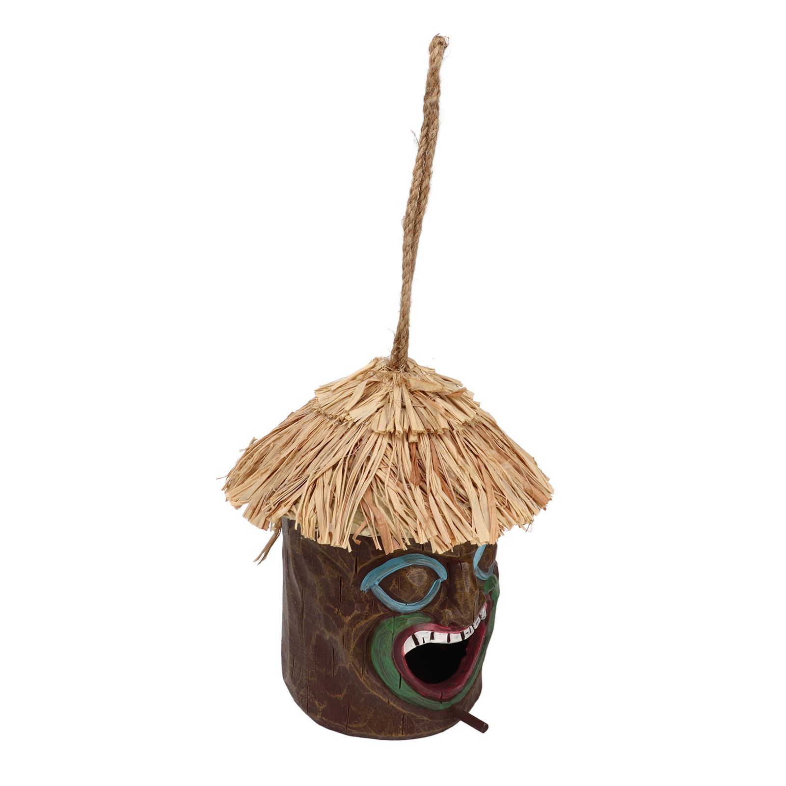 20x12cm Hanging Birdhouses Simulation Resin Garden Birdhouses Decor for Outdoor Corridor - Image 4