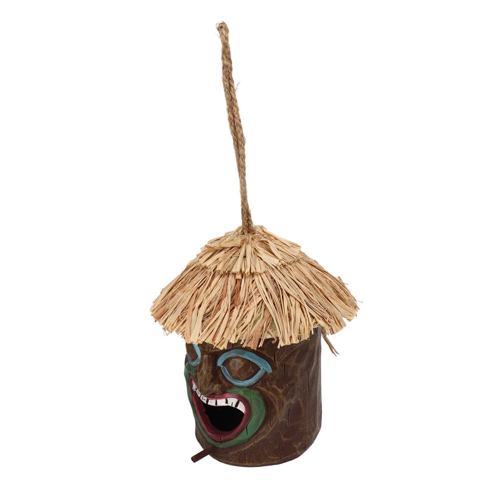 20x12cm Hanging Birdhouses Simulation Resin Garden Birdhouses Decor for Outdoor Corridor - Image 5