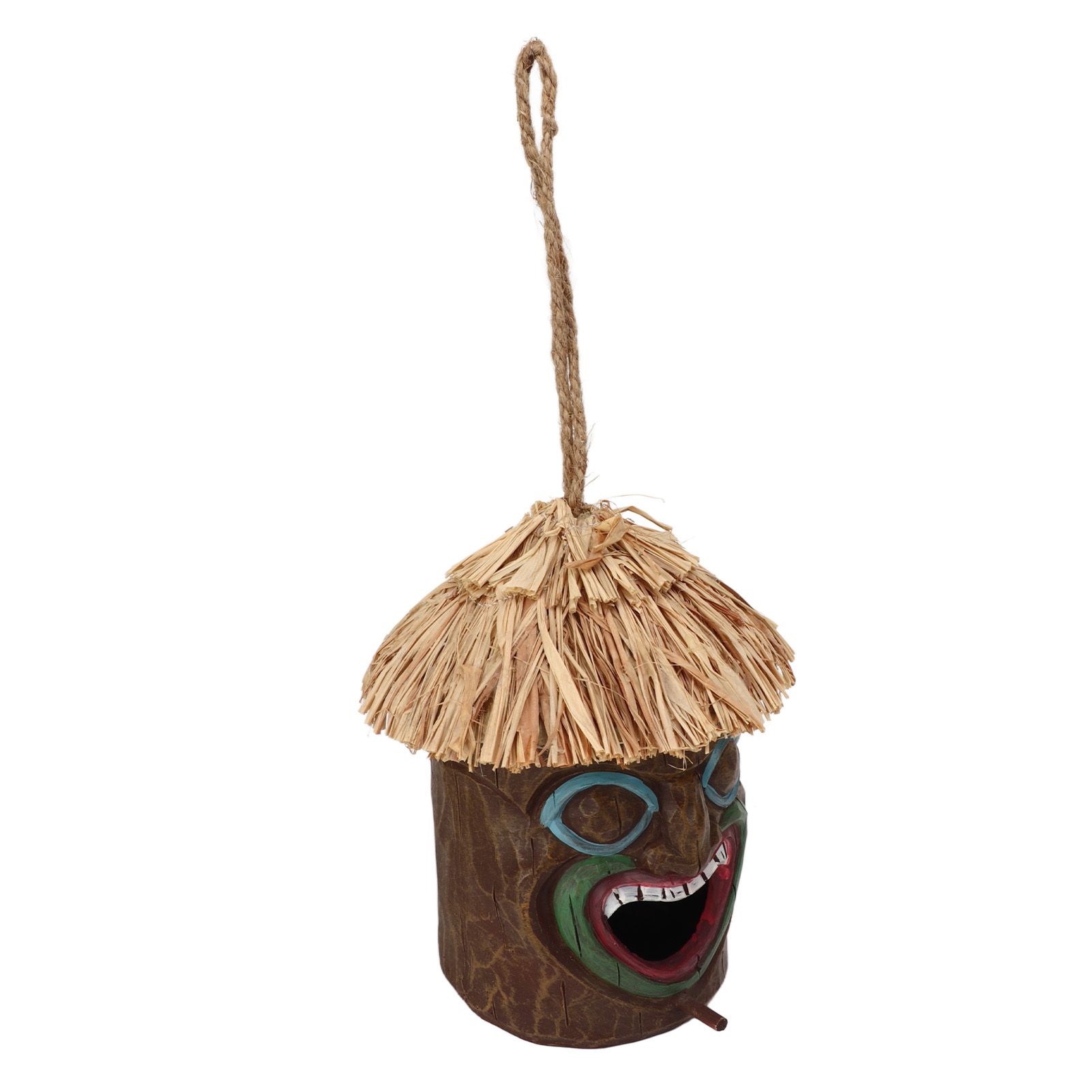 20x12cm Hanging Birdhouses Simulation Resin Garden Birdhouses Decor for Outdoor Corridor - Image 6