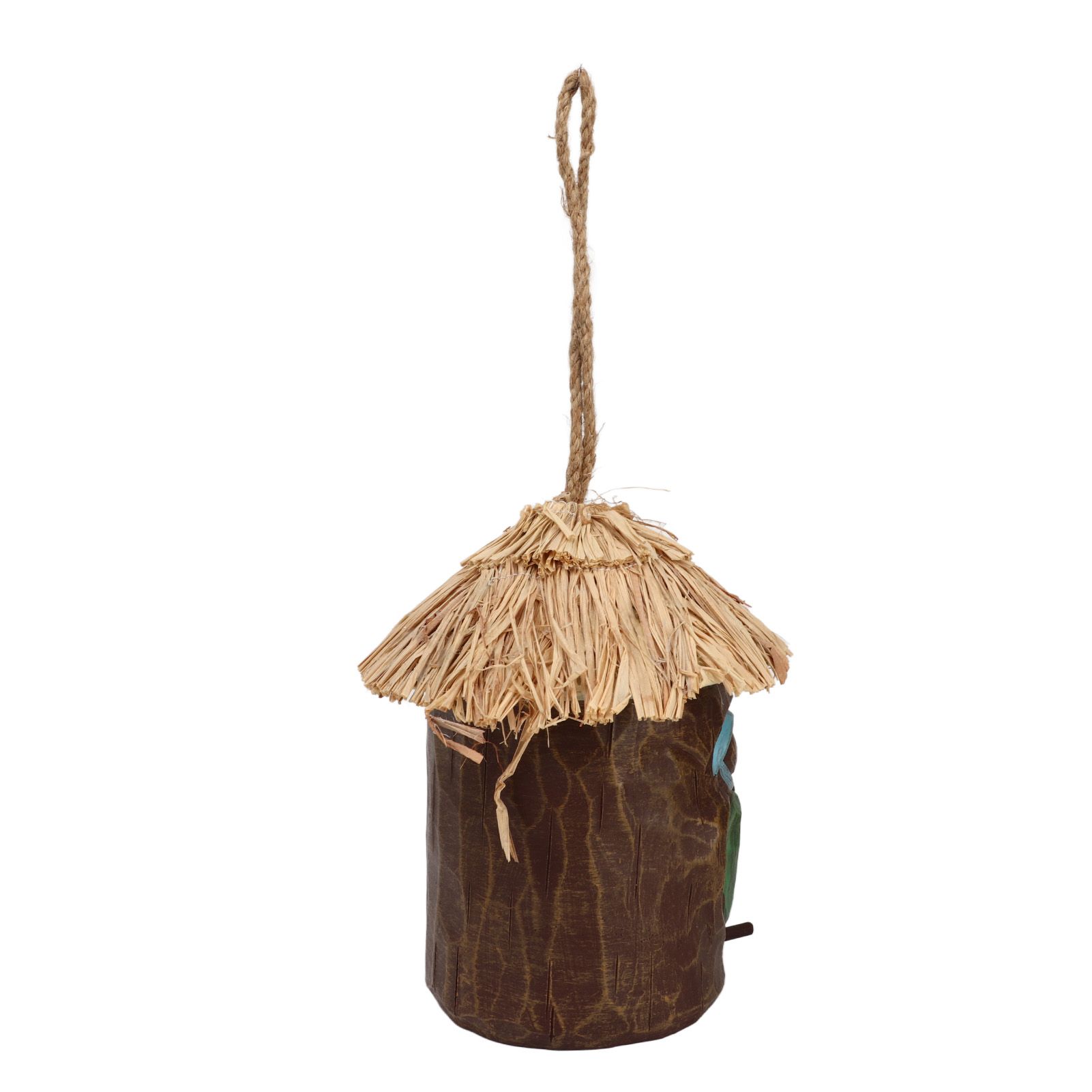 20x12cm Hanging Birdhouses Simulation Resin Garden Birdhouses Decor for Outdoor Corridor - Image 8