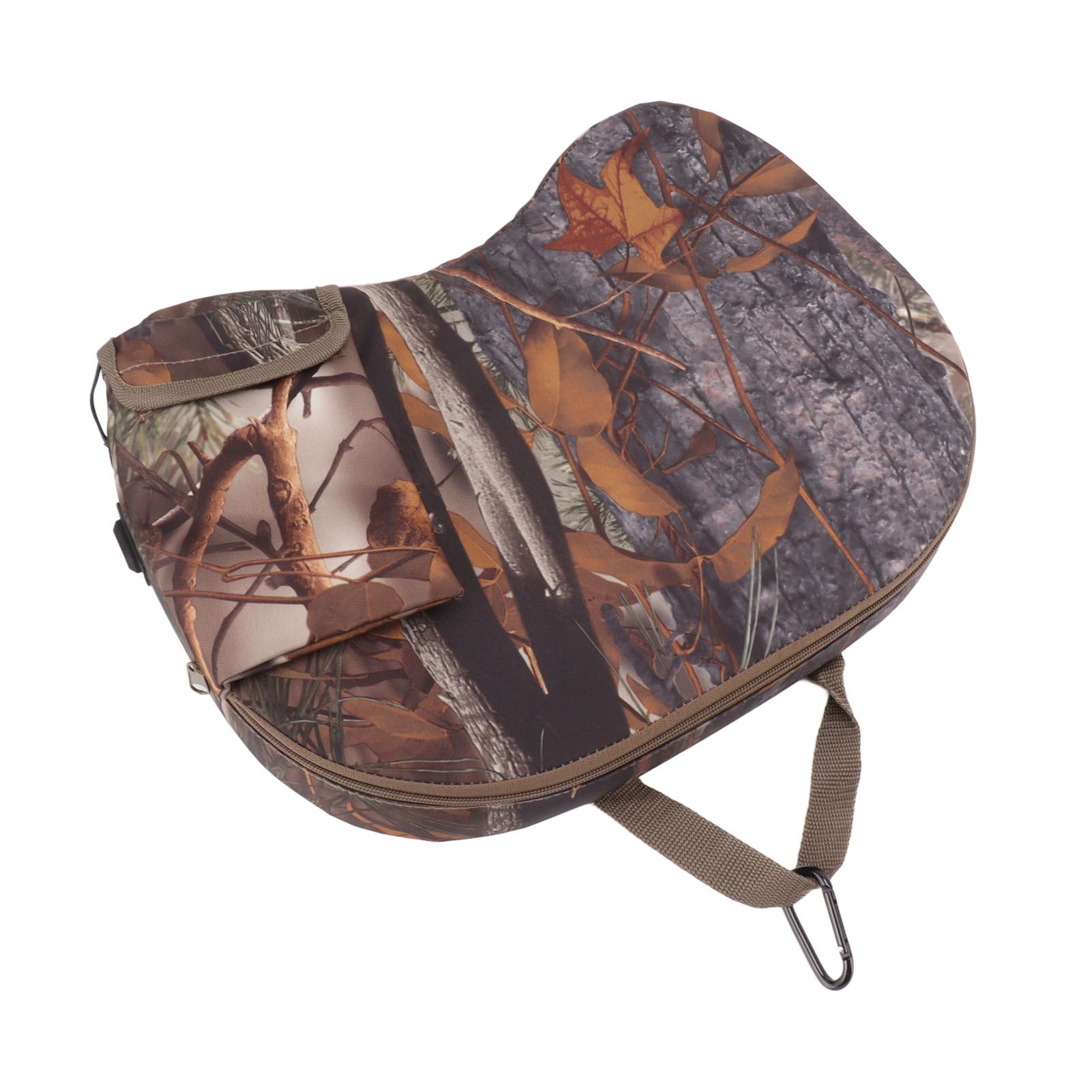 Portable Heating Seat Pad Camouflage 3 Gears Thicken USB Heated Stadium Seat Cushion Pad for Camping Hunting Fishing Leaf - Image 4