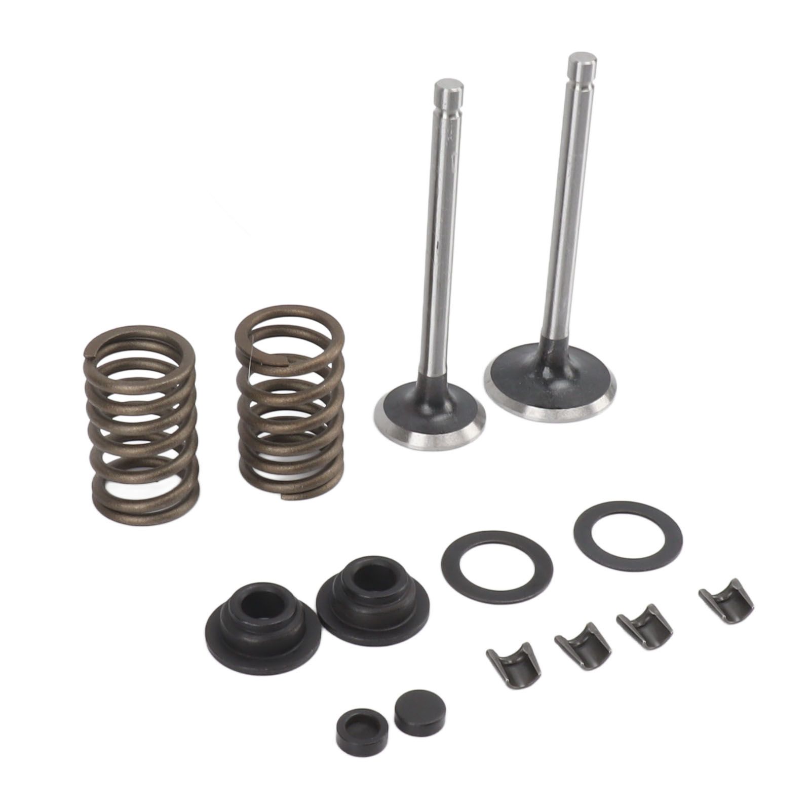 Microtiller Valve Parts Iron Wear Resistant Anti Corrosion Spring Washer Locking Clip Set for Generator - Image 2