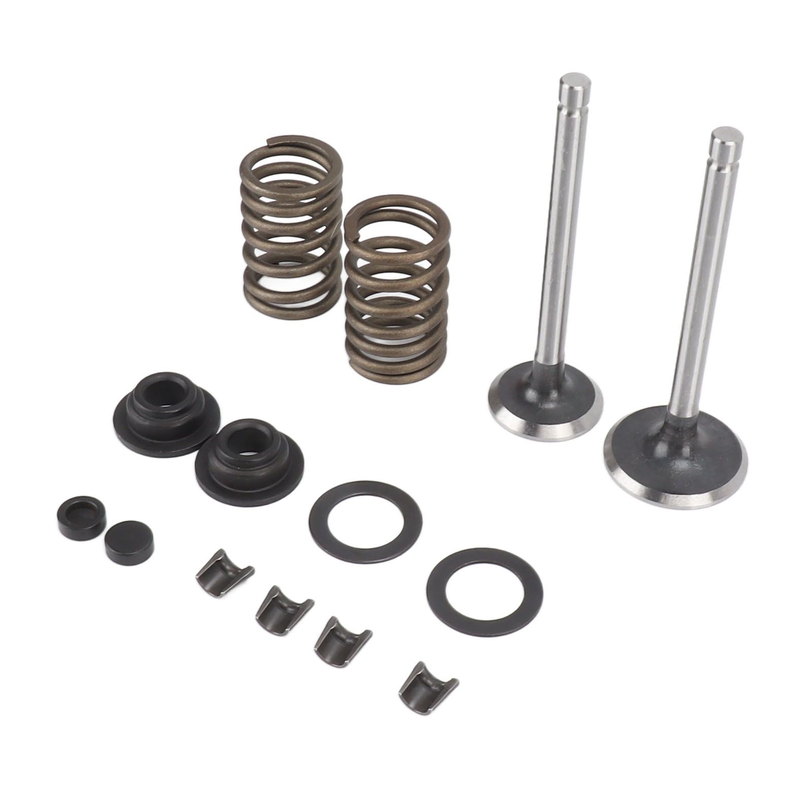 Microtiller Valve Parts Iron Wear Resistant Anti Corrosion Spring Washer Locking Clip Set for Generator - Image 3