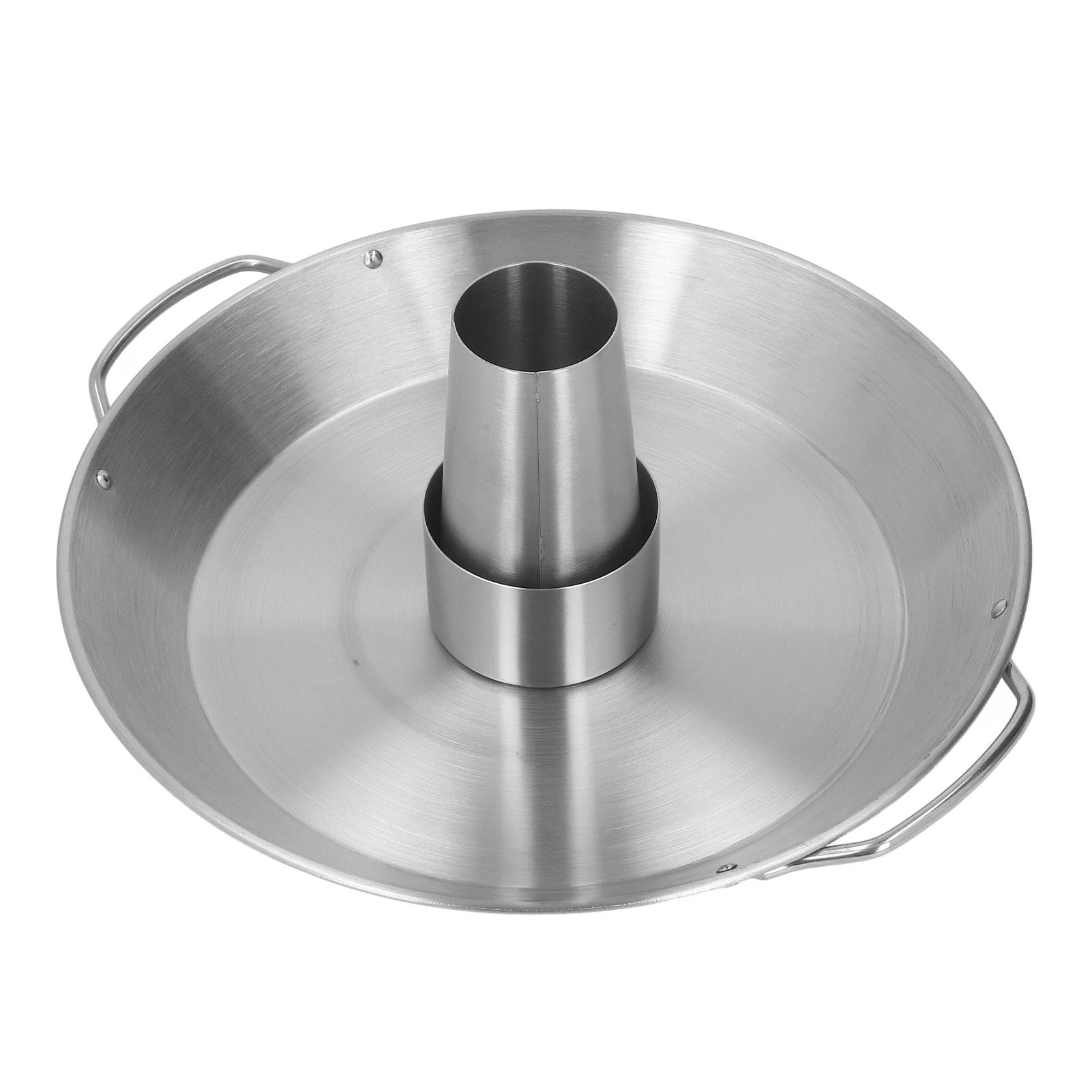 Beer Can Chicken Roaster Rack Reusable 430 Stainless Steel BBQ Roasting Pan for Home - Image 1