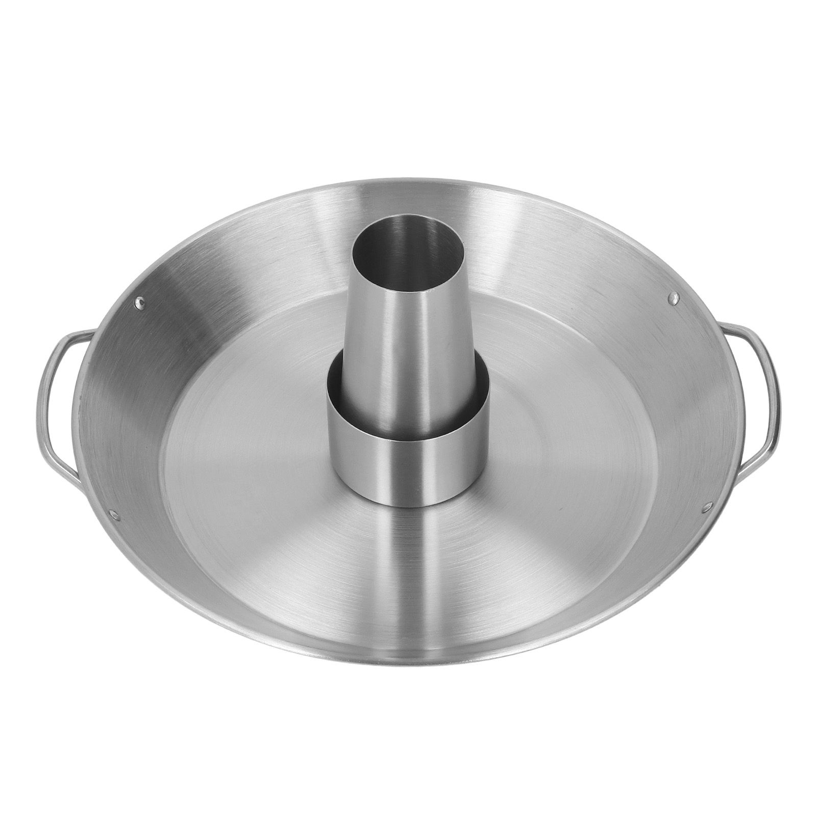 Beer Can Chicken Roaster Rack Reusable 430 Stainless Steel BBQ Roasting Pan for Home - Image 2