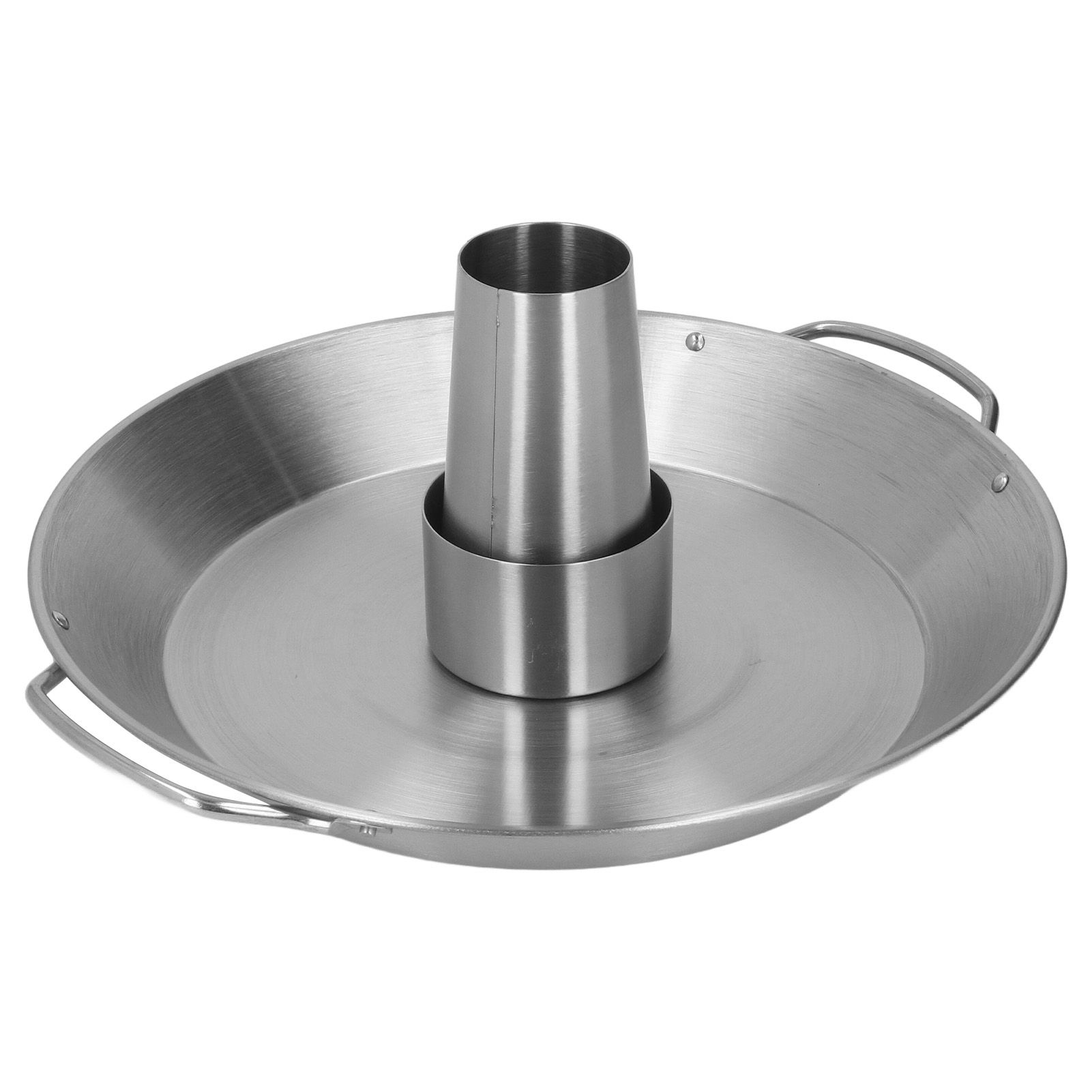 Beer Can Chicken Roaster Rack Reusable 430 Stainless Steel BBQ Roasting Pan for Home - Image 3