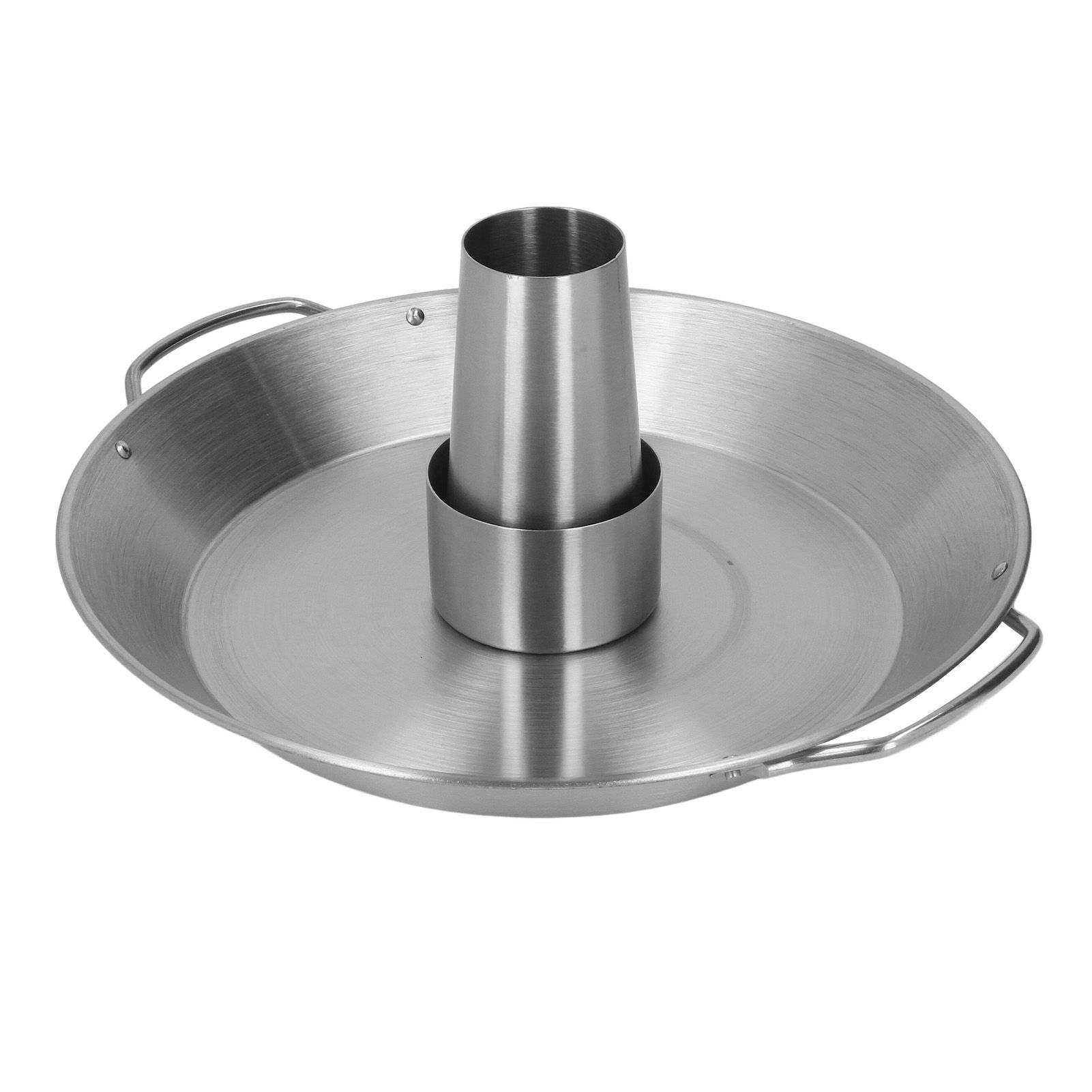 Beer Can Chicken Roaster Rack Reusable 430 Stainless Steel BBQ Roasting Pan for Home - Image 5